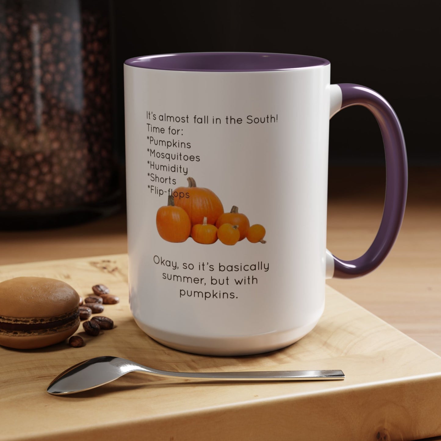 Fall In The South 2-Tone Coffee Mug