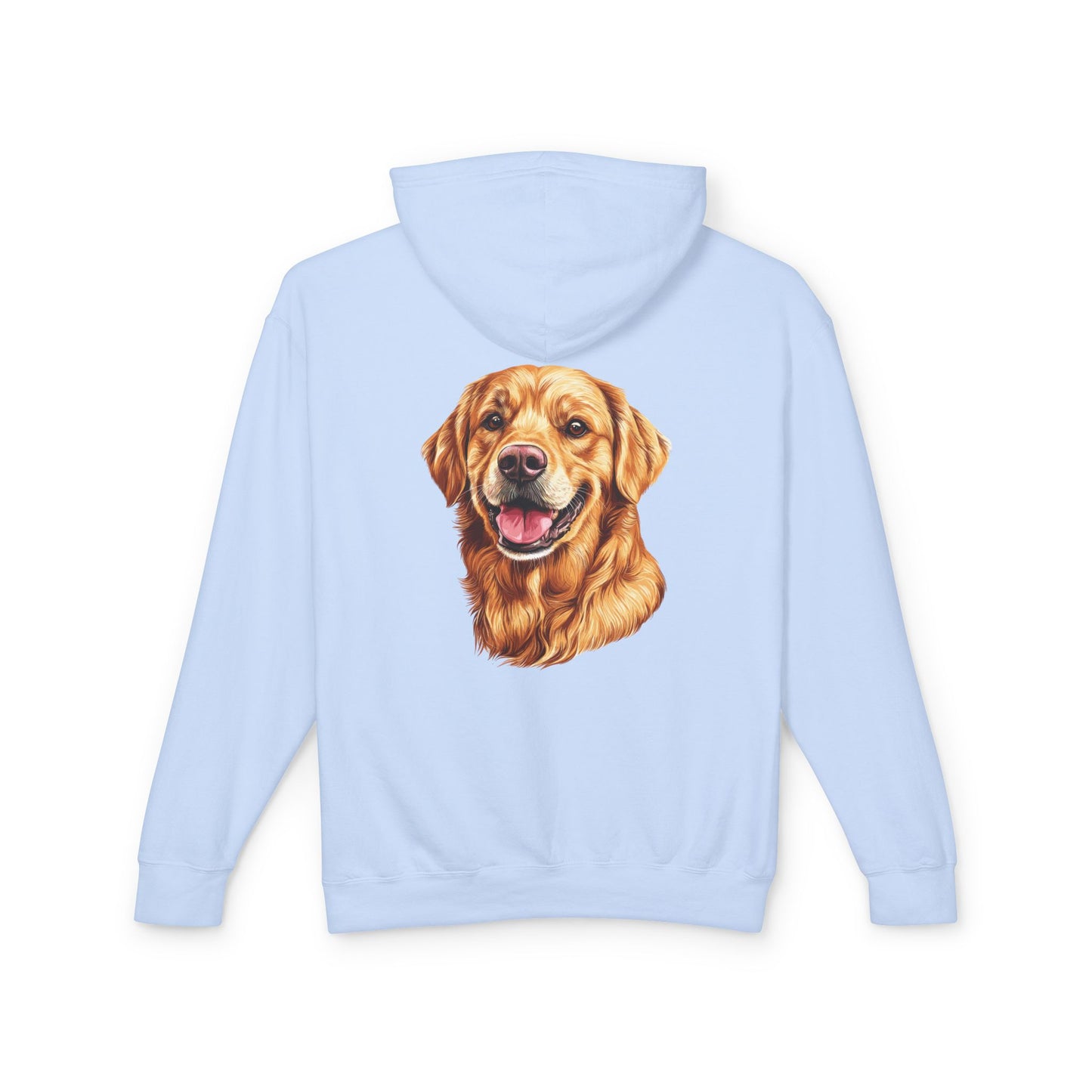 Golden Head Unisex Lightweight Hoodie