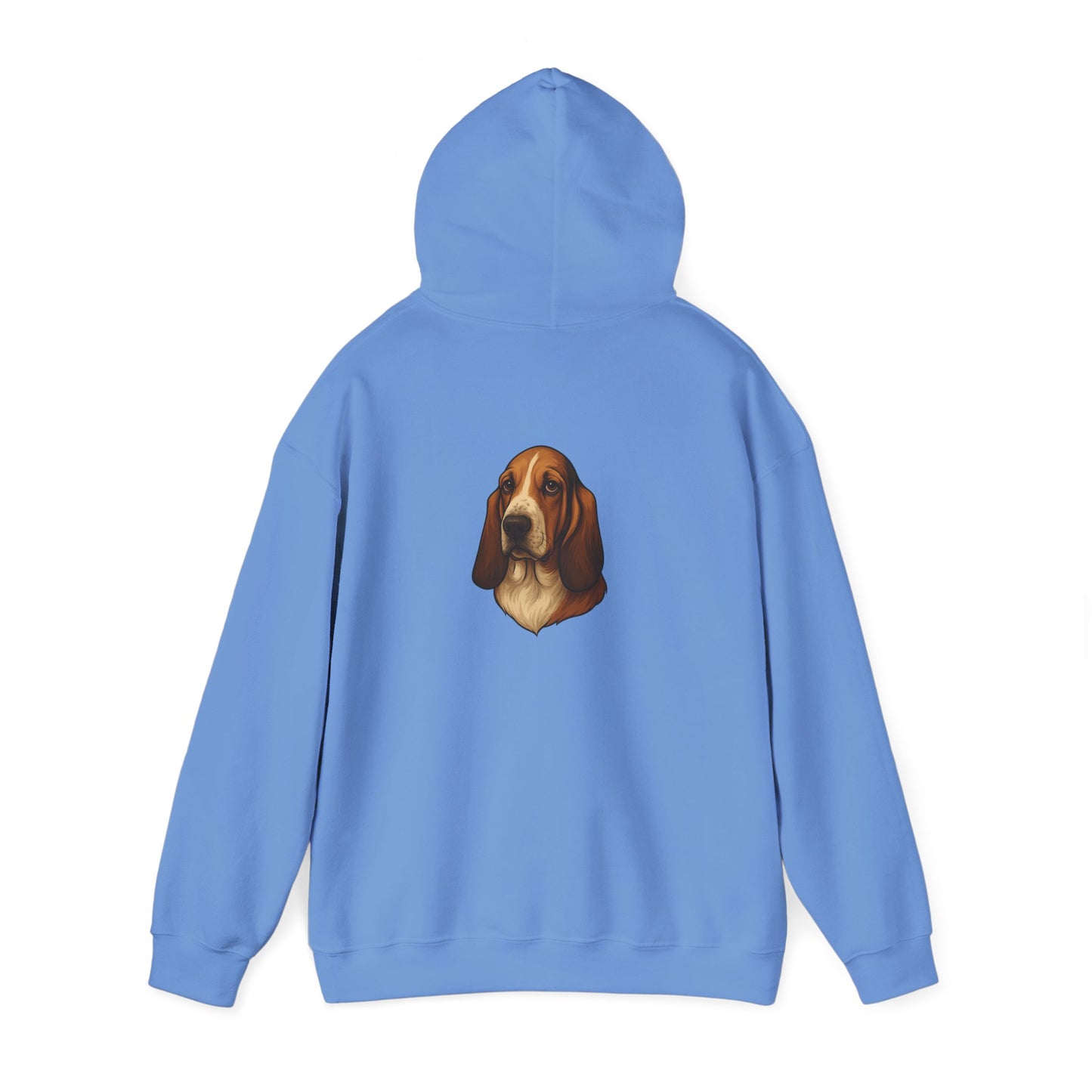 Basset Hound Head Unisex Hoodie