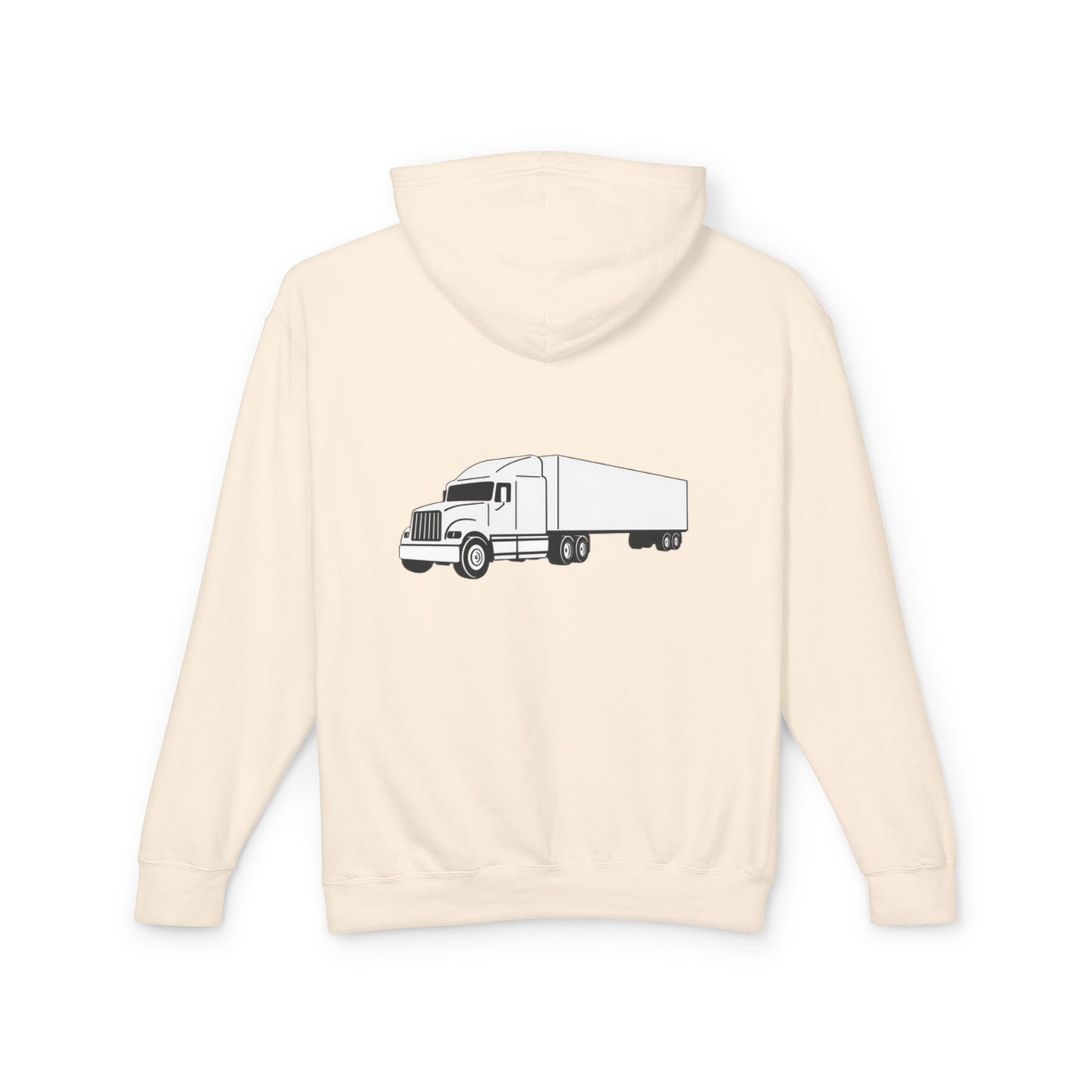 Semi Truck Unisex Lightweight Hoodie