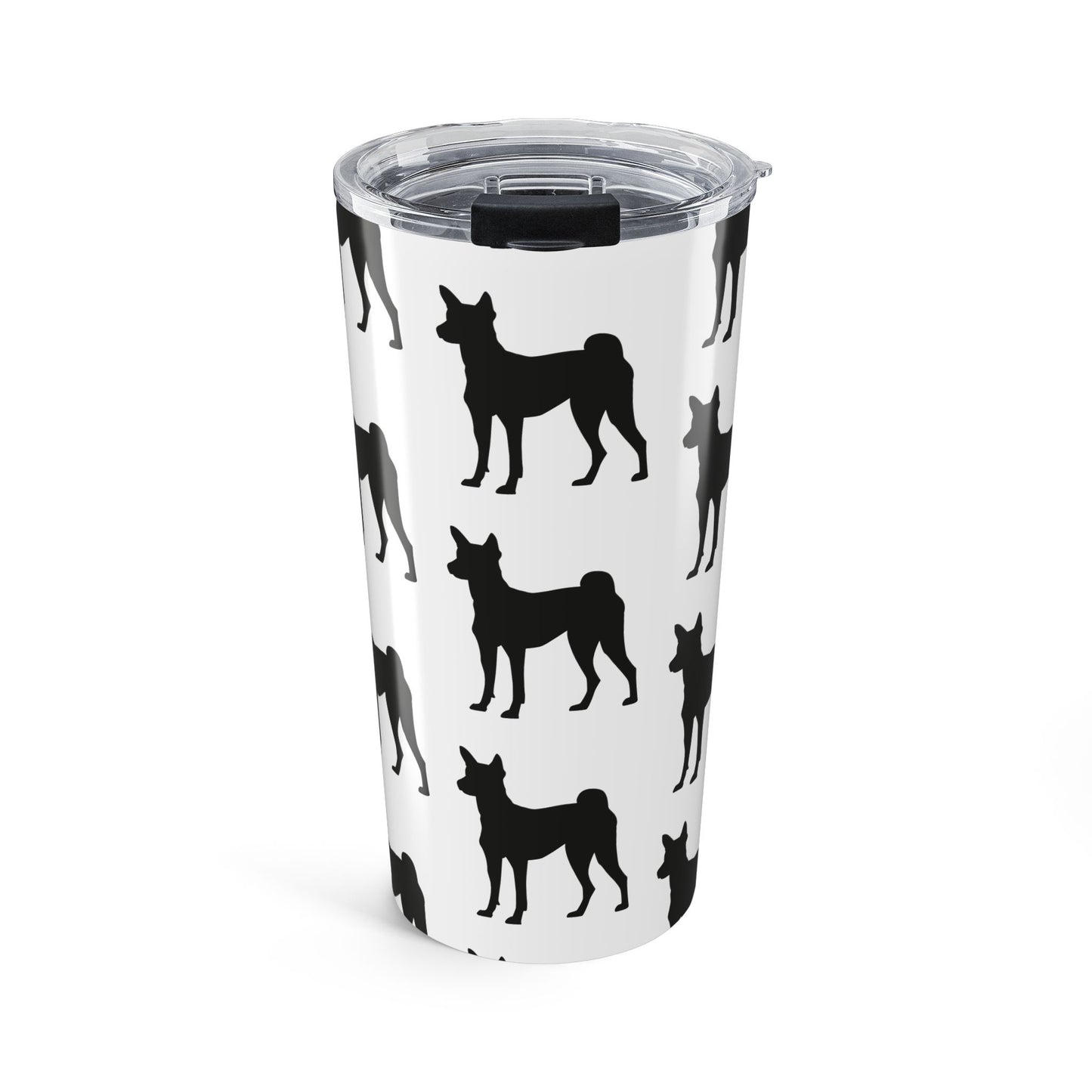 Basenji Silhouette Tumbler