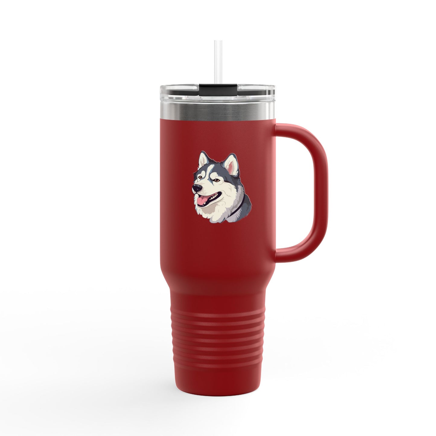 Malamute Head Insulated Travel Mug