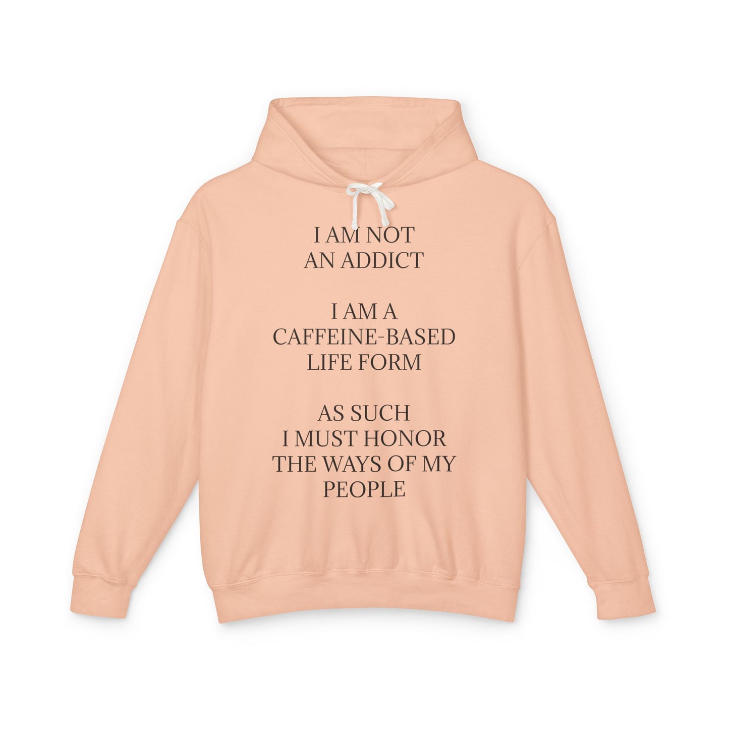 Not An Addict Unisex Lightweight Hoodie