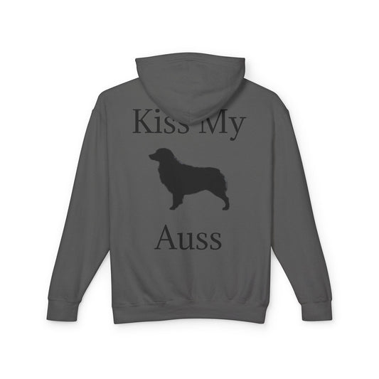 Kiss My Auss Unisex Lightweight Hoodie