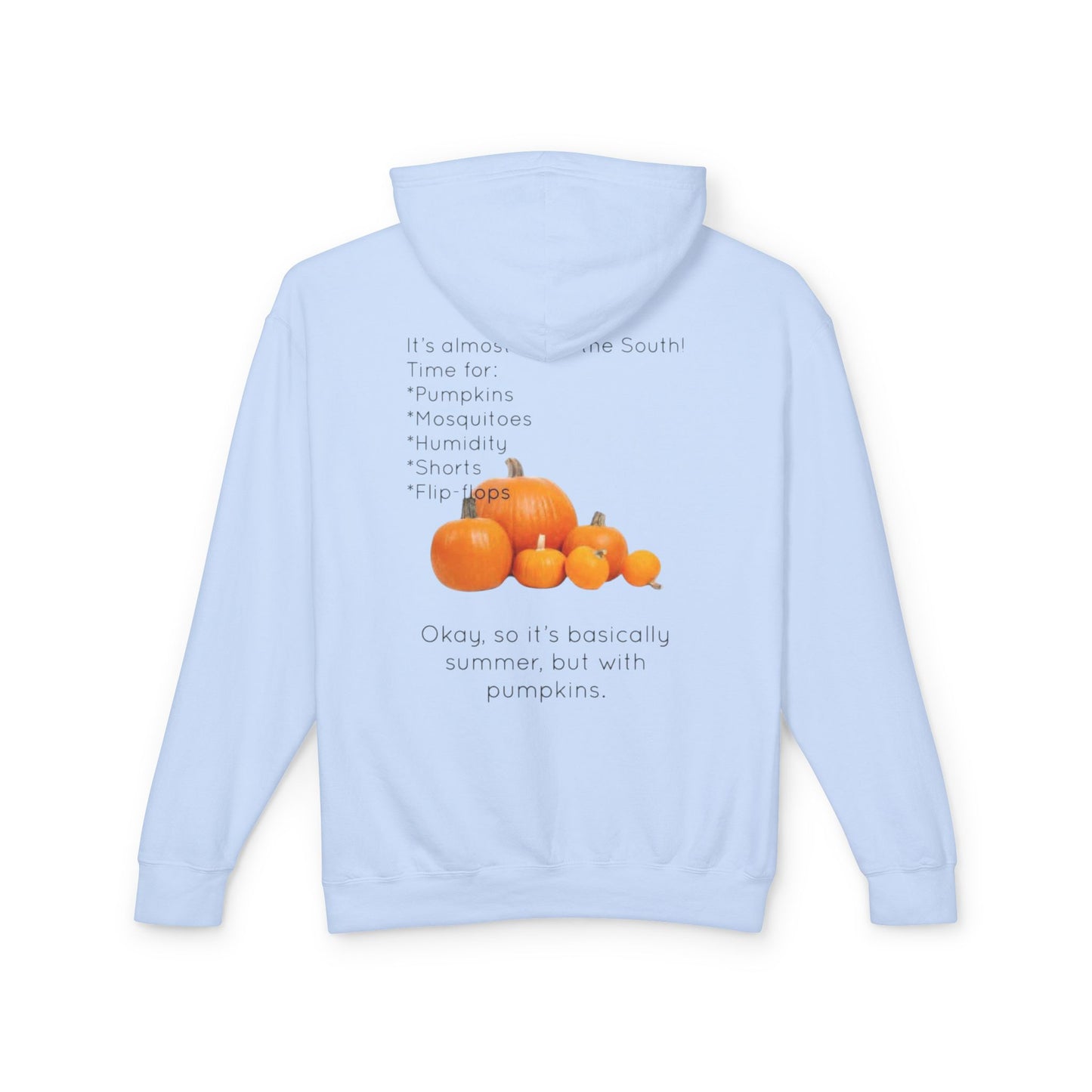 Fall In The South Unisex Lightweight Hoodie