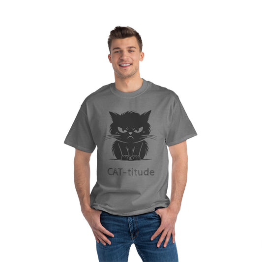 CAT-titude Men's Short-Sleeve Crewneck Tee