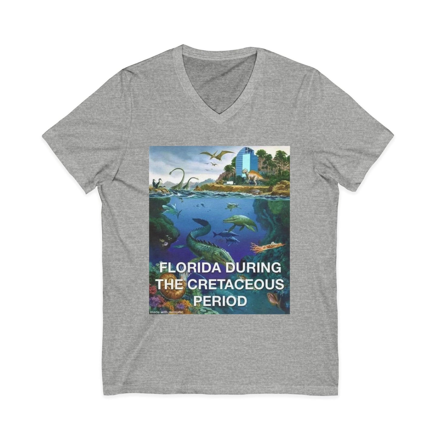 I-4 Eyesore Unisex Short Sleeve V-Neck Tee