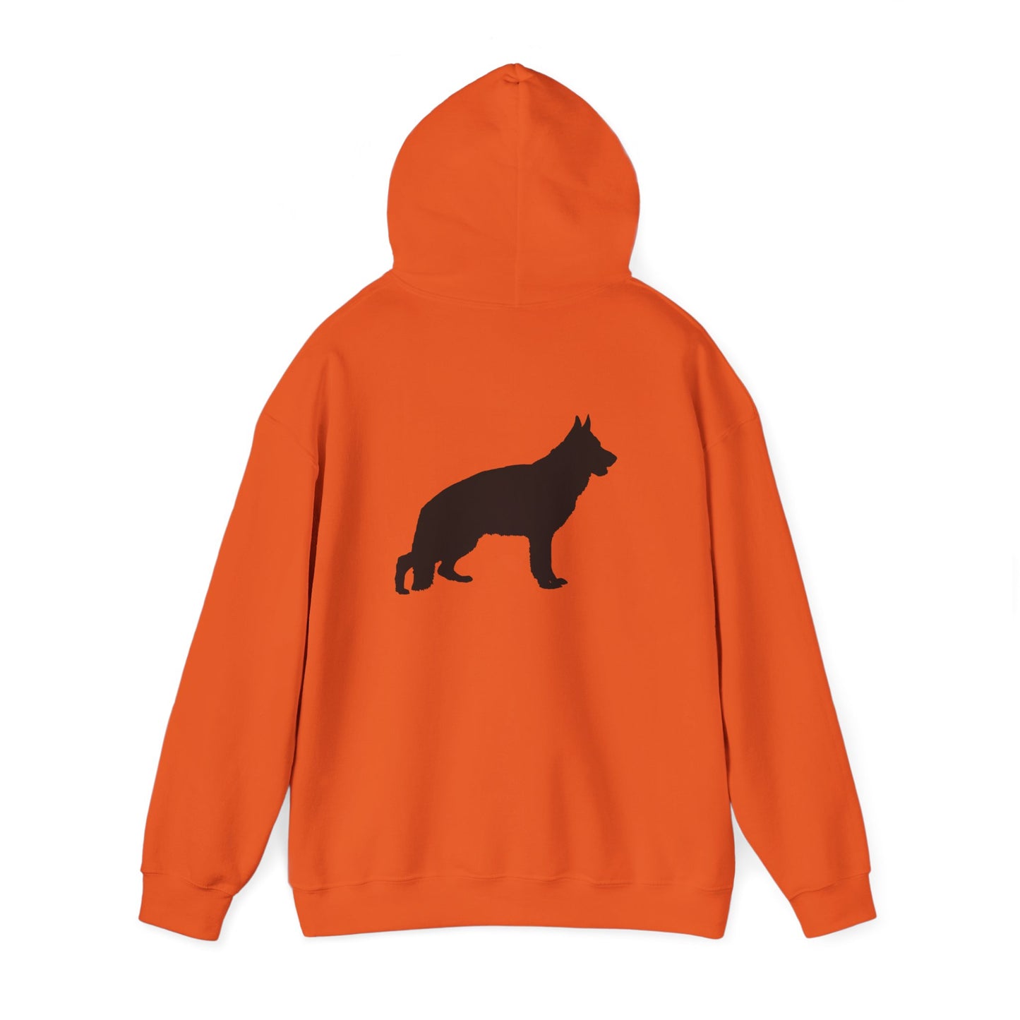 German Shepherd Silhouette Unisex Hoodie
