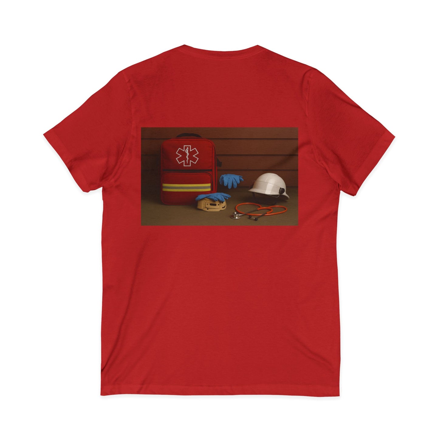 EMS Appreciation Unisex Short Sleeve V-Neck Tee