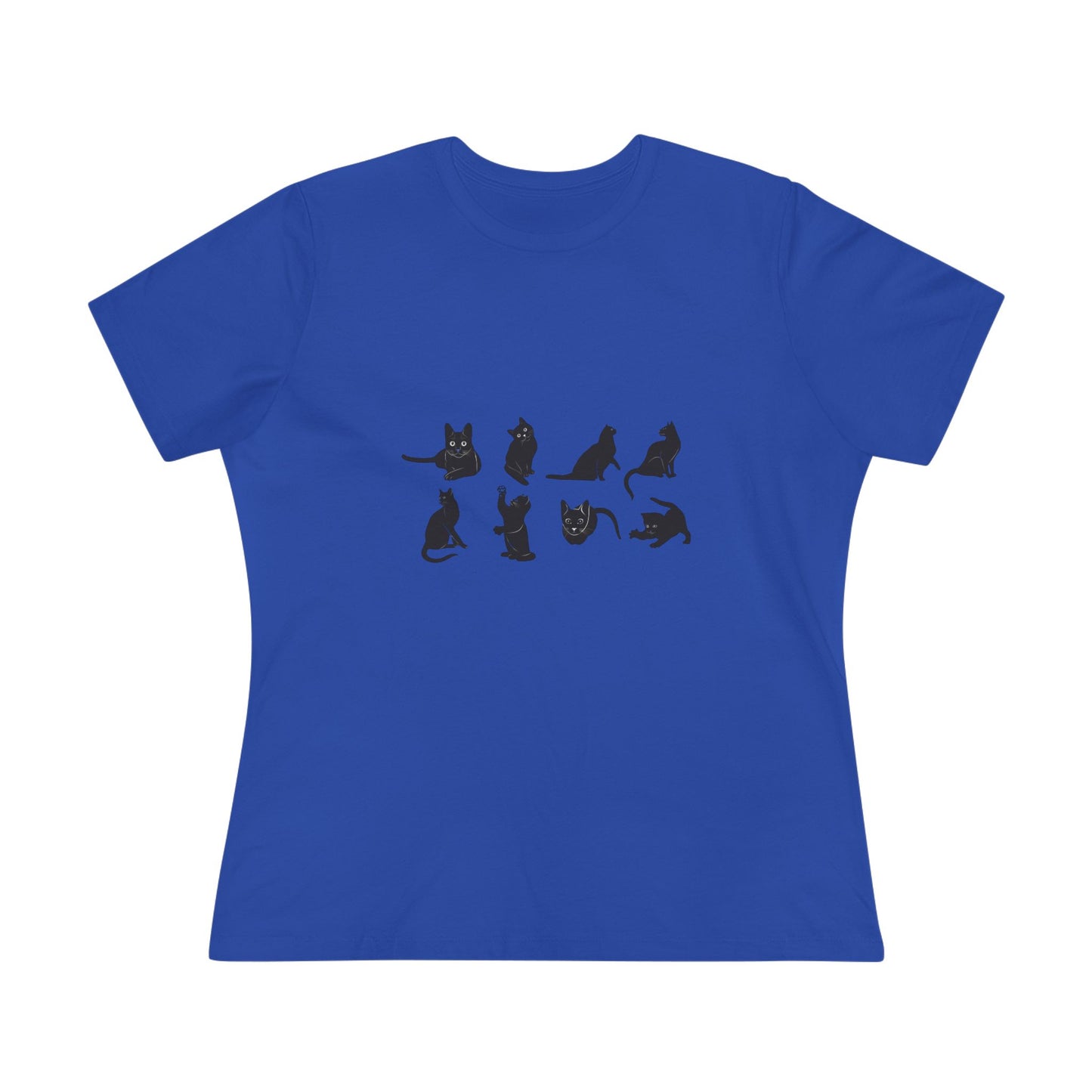 Cats Women's Short Sleeve Crewneck Tee