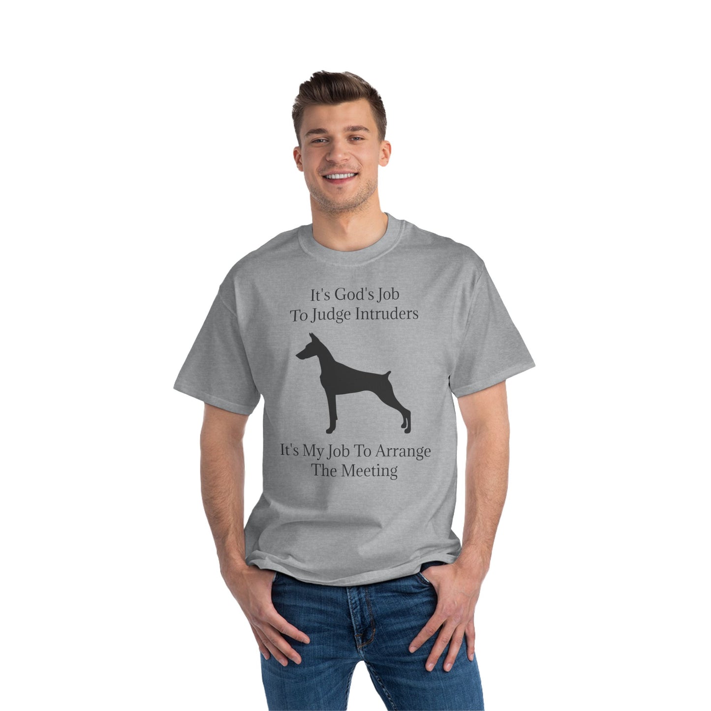 Arrange The Meeting Men's Short-Sleeve Crewneck Tee