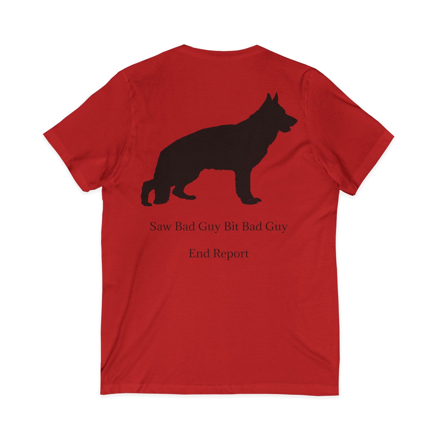 Bad Guy Unisex Short Sleeve V-Neck Tee