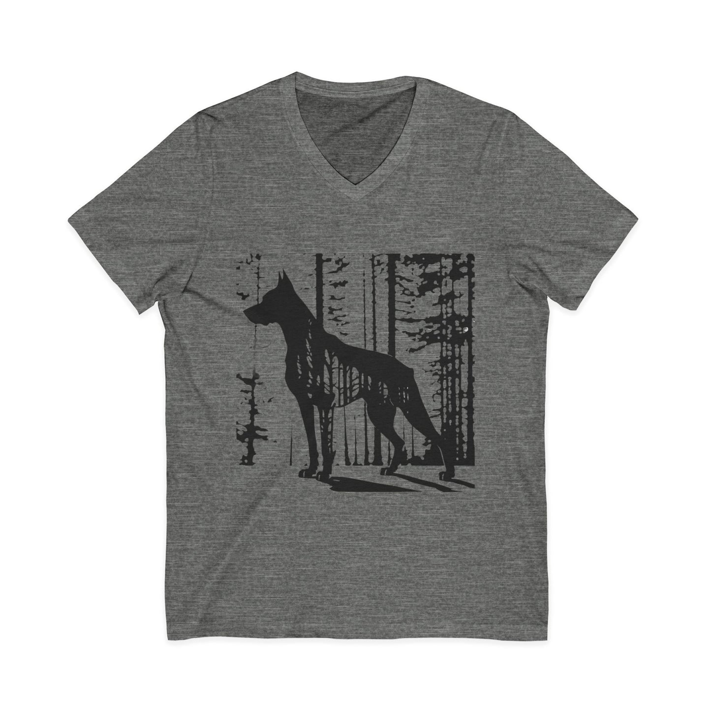 Guardian Of The Forest Unisex Short Sleeve V-Neck Tee