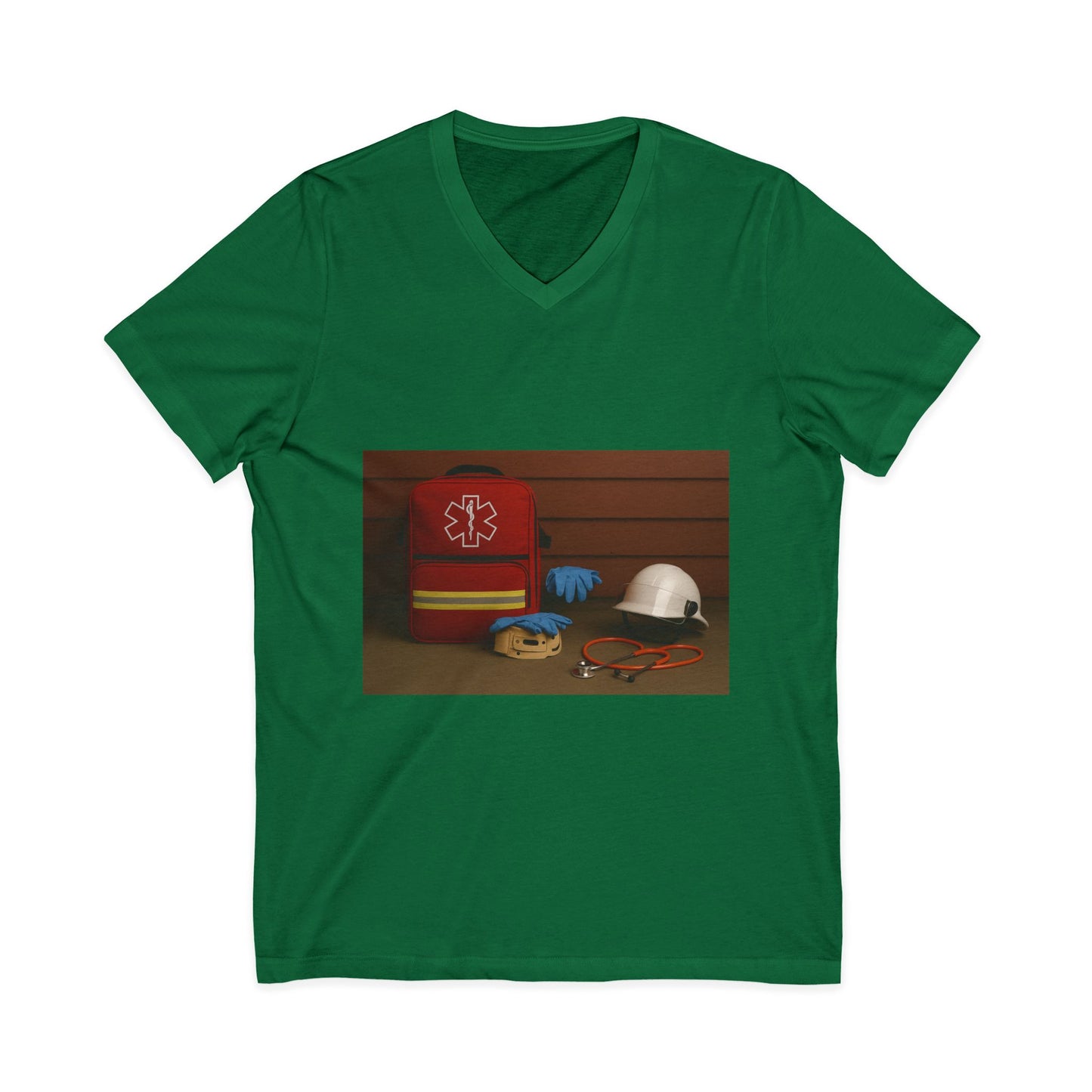 EMS Appreciation Unisex Short Sleeve V-Neck Tee