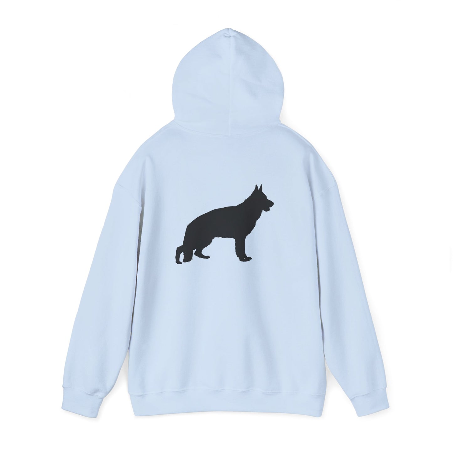 German Shepherd Silhouette Unisex Hoodie