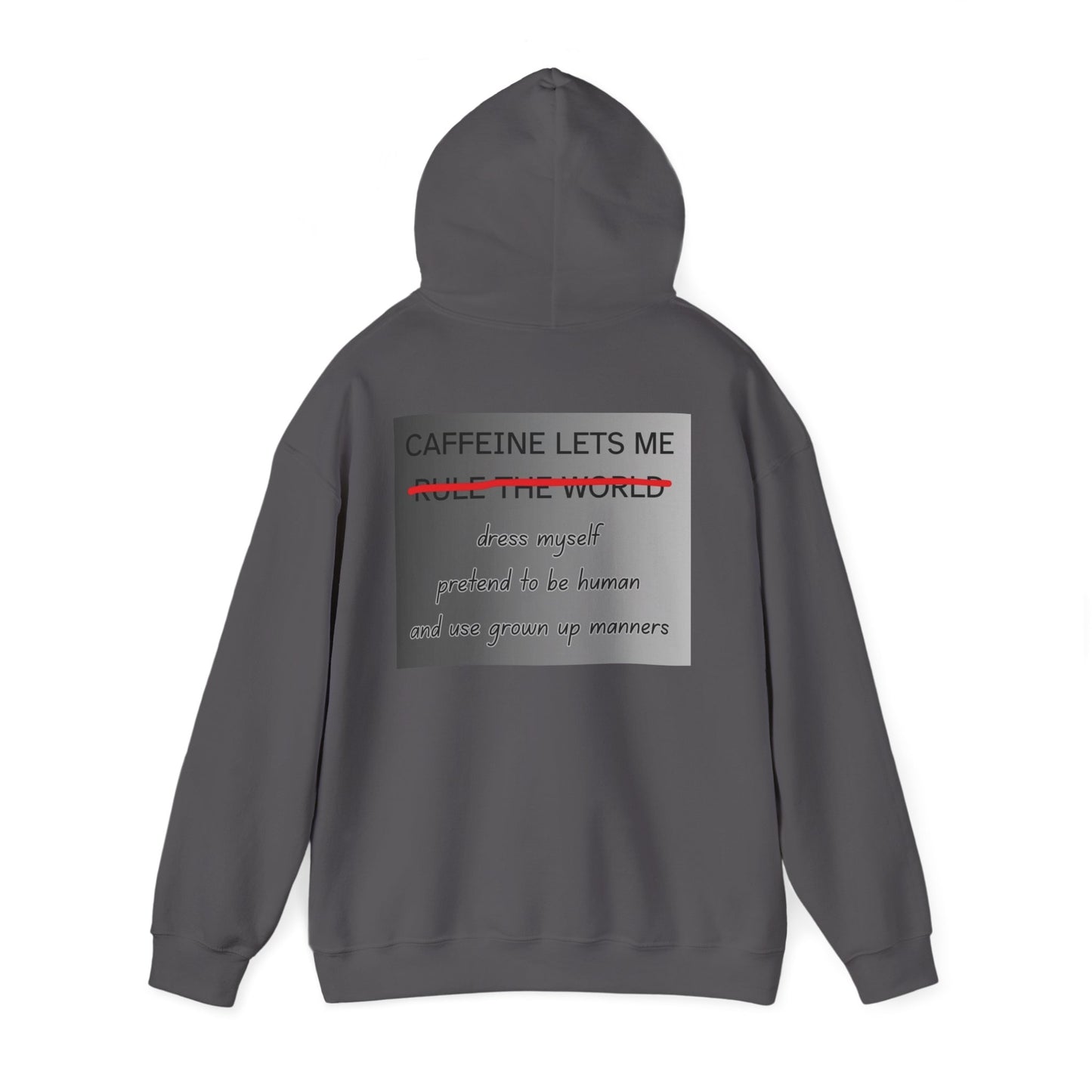Caffeine Lets Me Unisex Hoodie