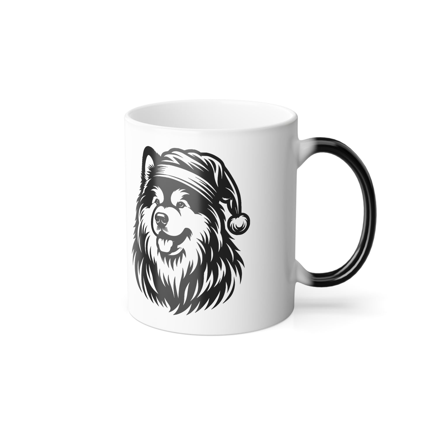 Santa Paws Malamute Color Changing Mug