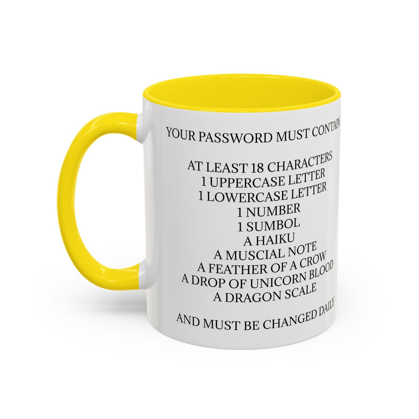 Password 2-Tone Coffee Mug
