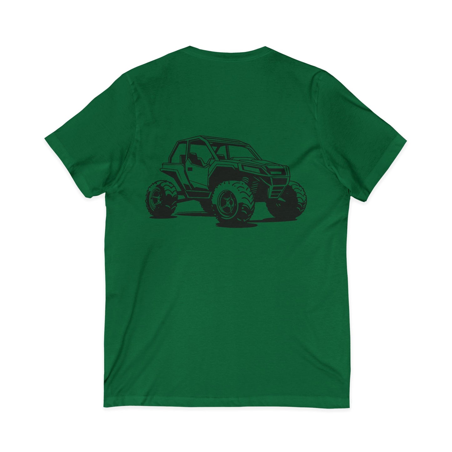 Off The Beaten Path Side By Side Unisex Short Sleeve V-Neck Tee