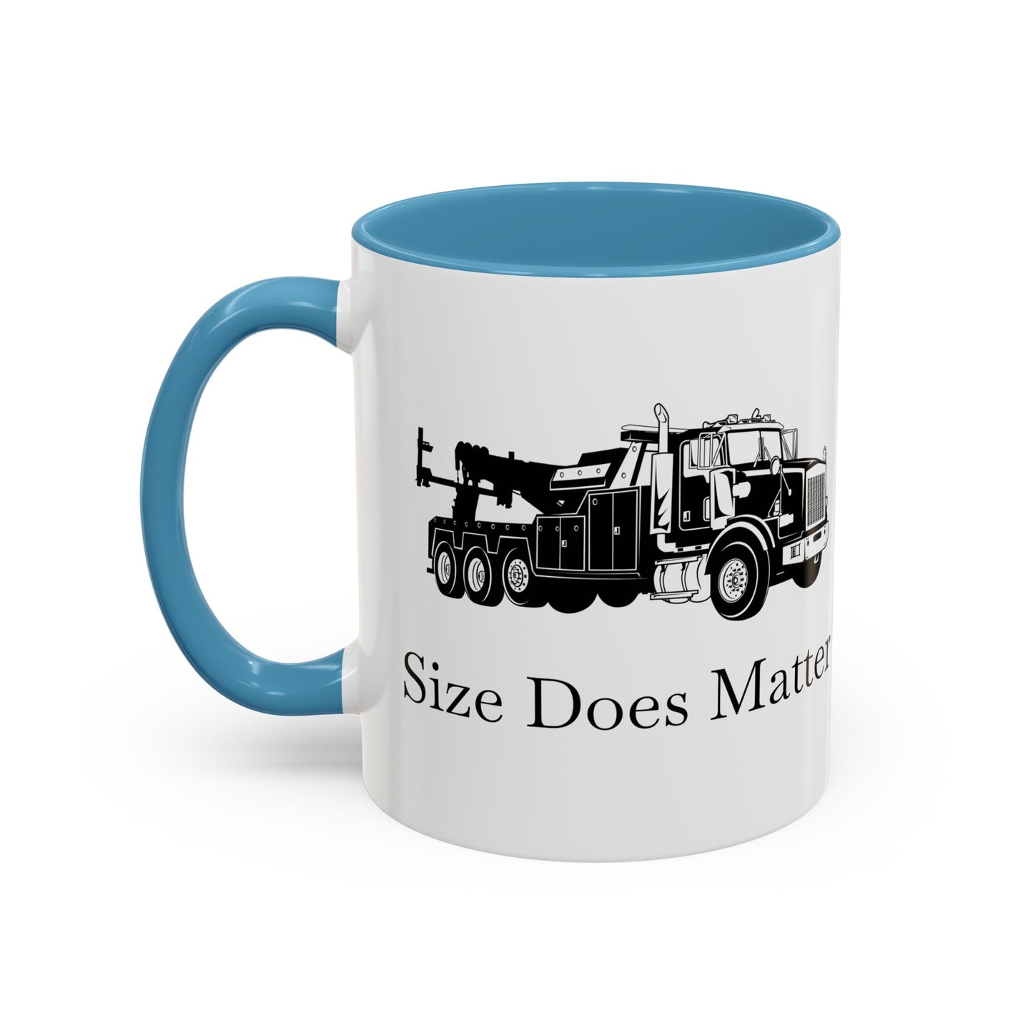 Size Does Matter 2-Tone Coffee Mug