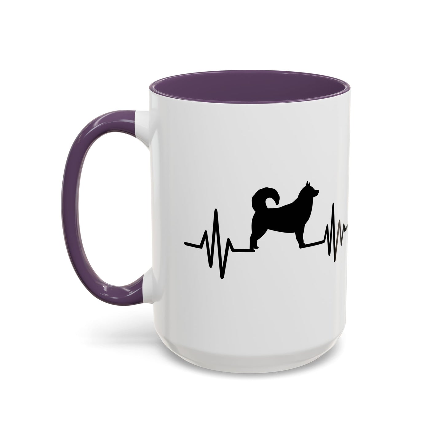 My Heart Beats For Malamutes 2-Tone Coffee Mug