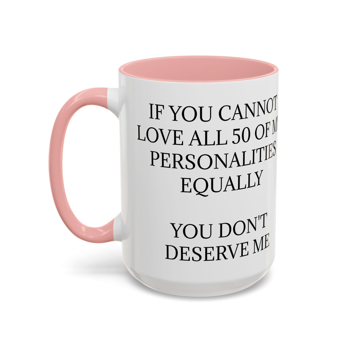 50 Personalities 2-Tone Coffee Mug