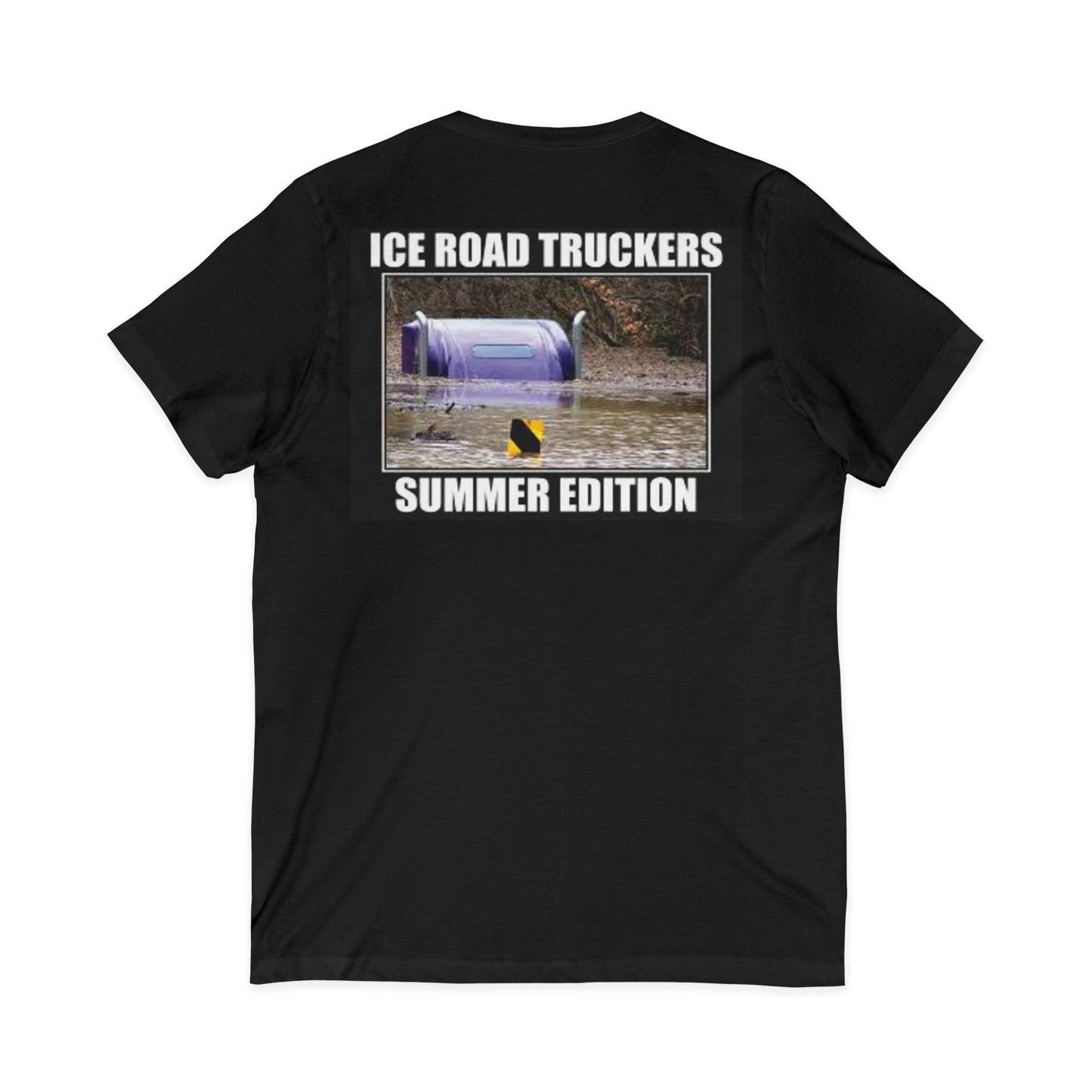 Ice Road Truckers Unisex Short Sleeve V-Neck Tee