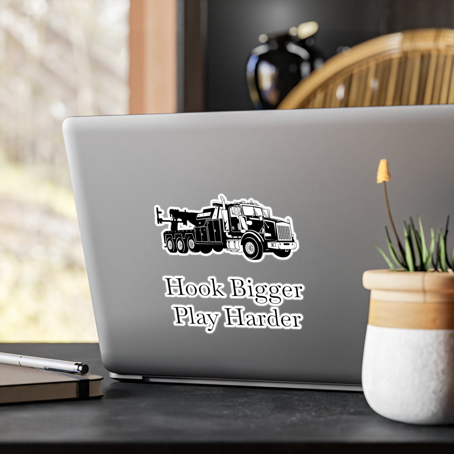 Hook Bigger Vinyl Decal