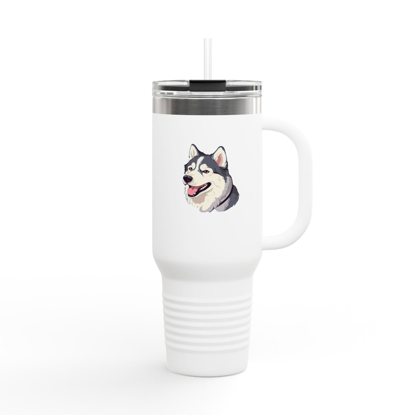 Malamute Head Insulated Travel Mug