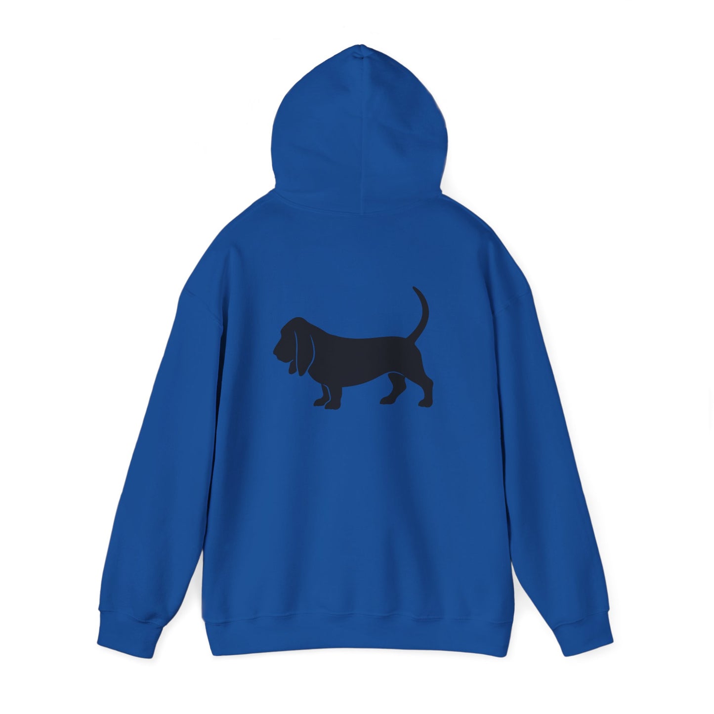 Basset Hound Silhouette Unisex Hoodie