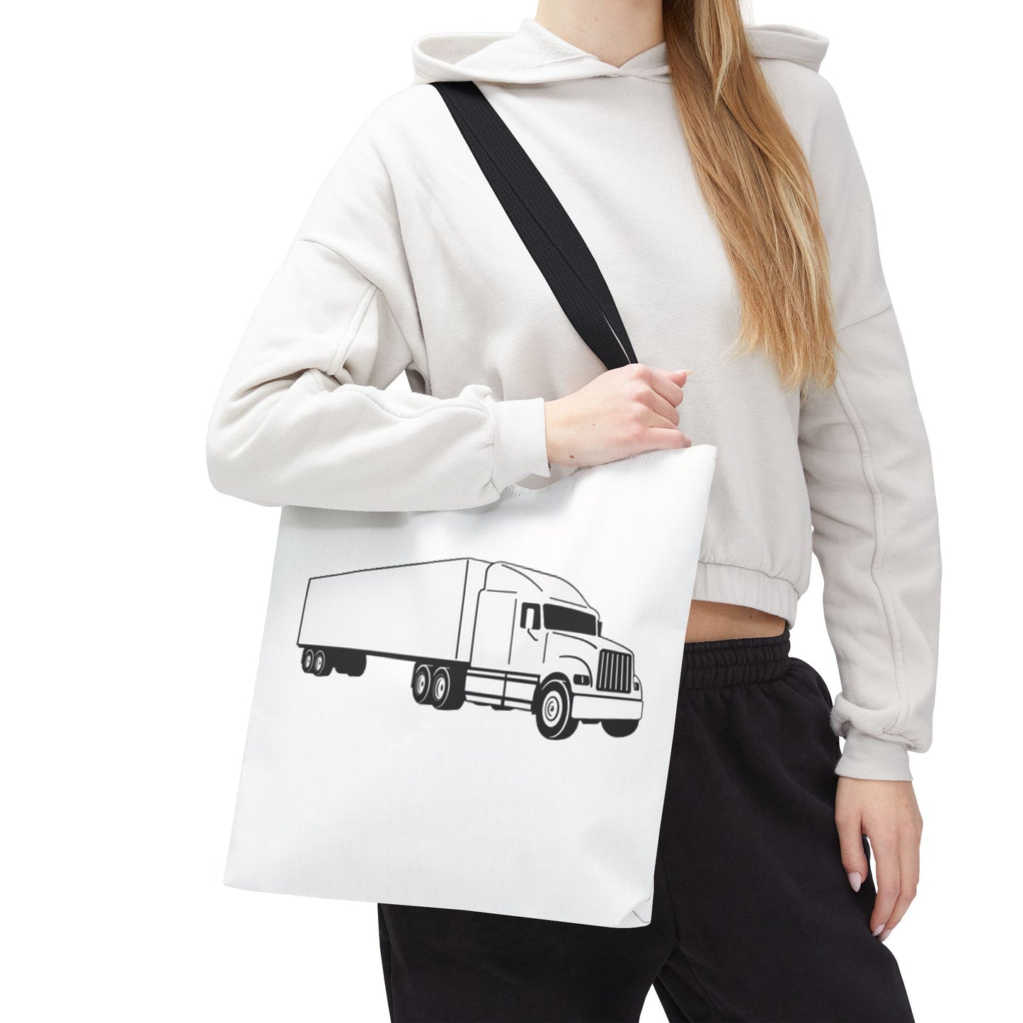 Semi Truck Tote Bag
