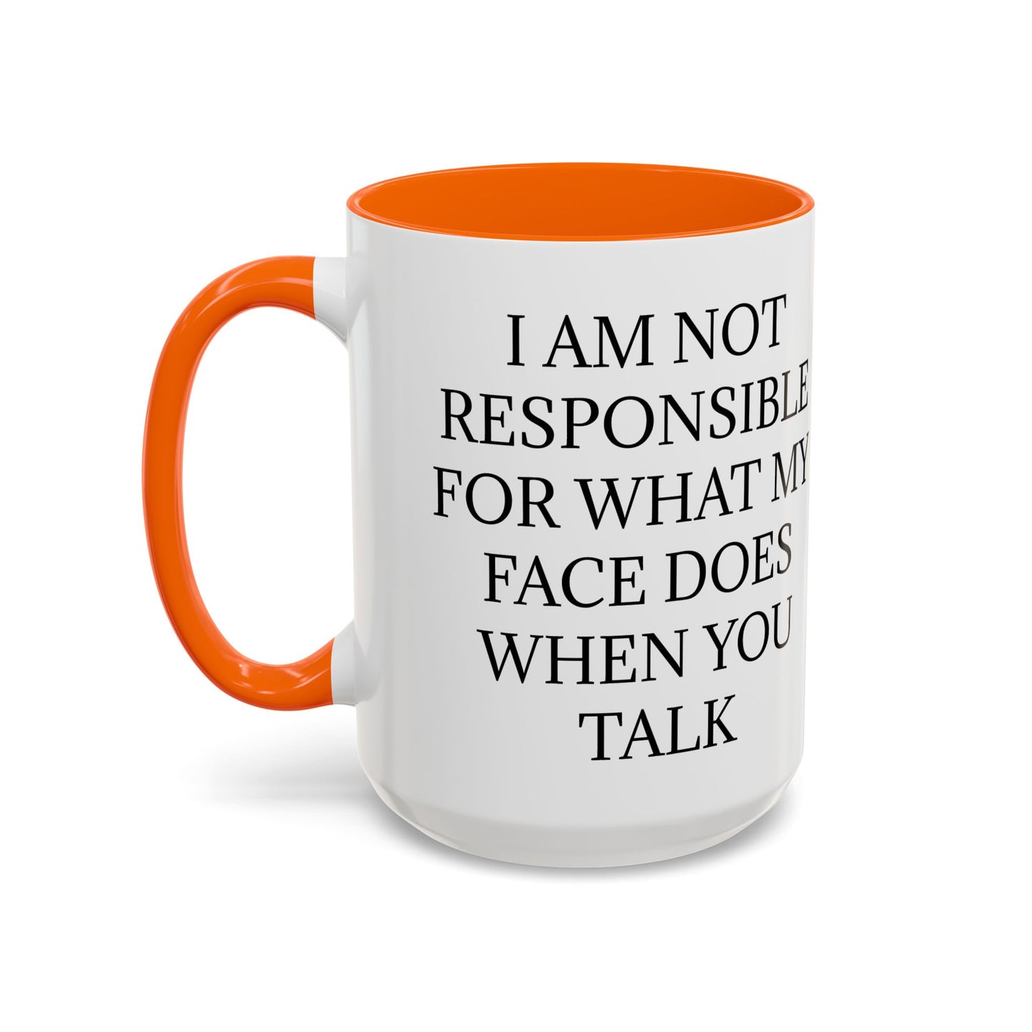 When You Talk 2-Tone Coffee Mug