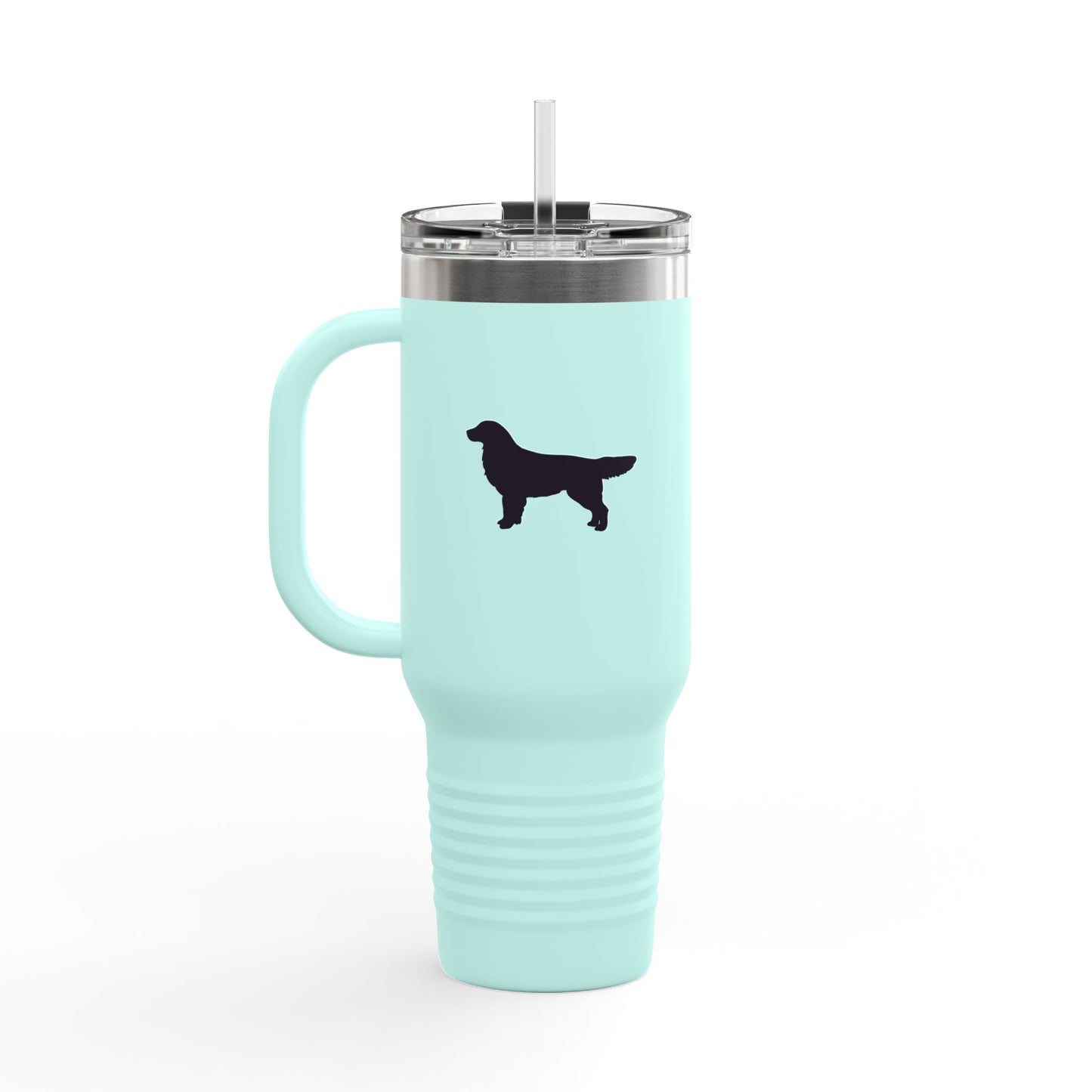 Golden Silhouette Insulated Travel Mug