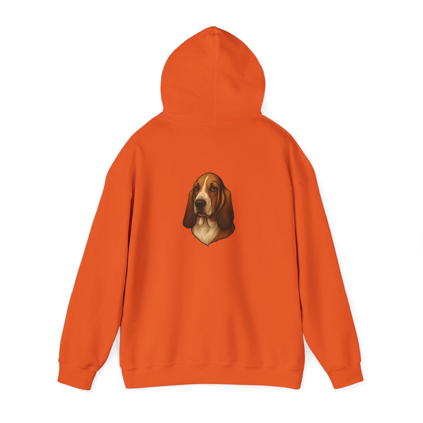 Basset Hound Head Unisex Hoodie