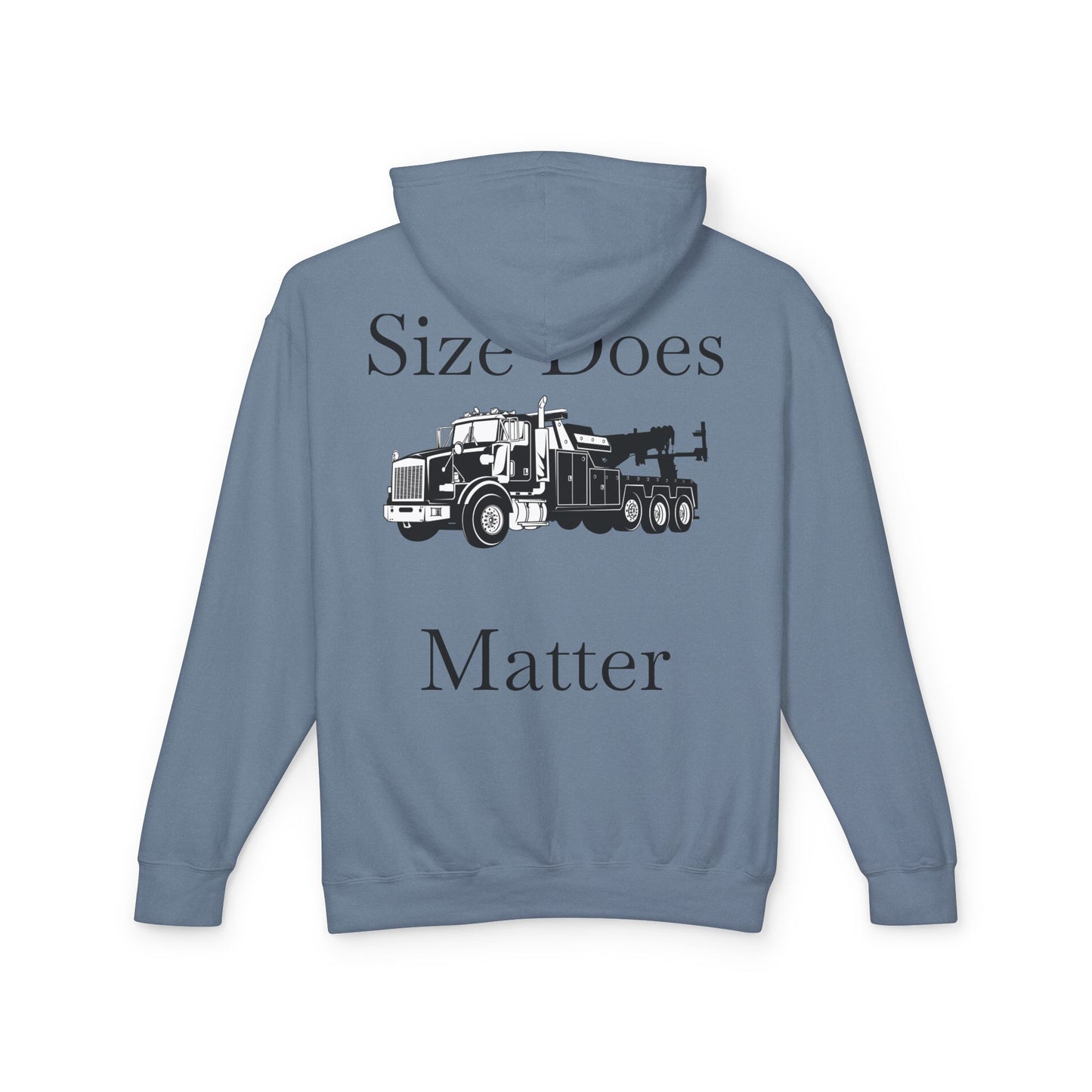 Size Does Matter Unisex Lightweight Hoodie