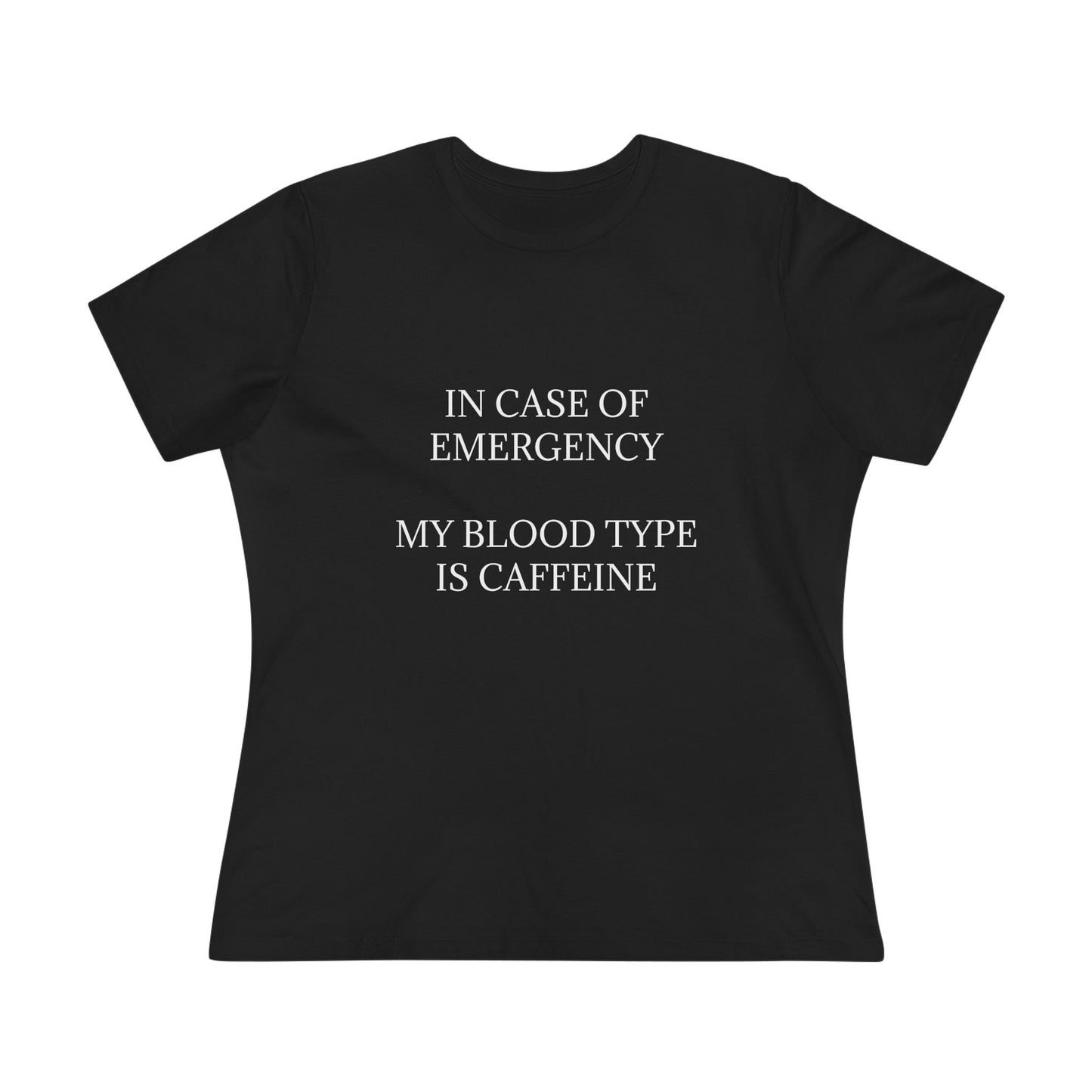 Blood Type Women's Short Sleeve Crewneck Tee