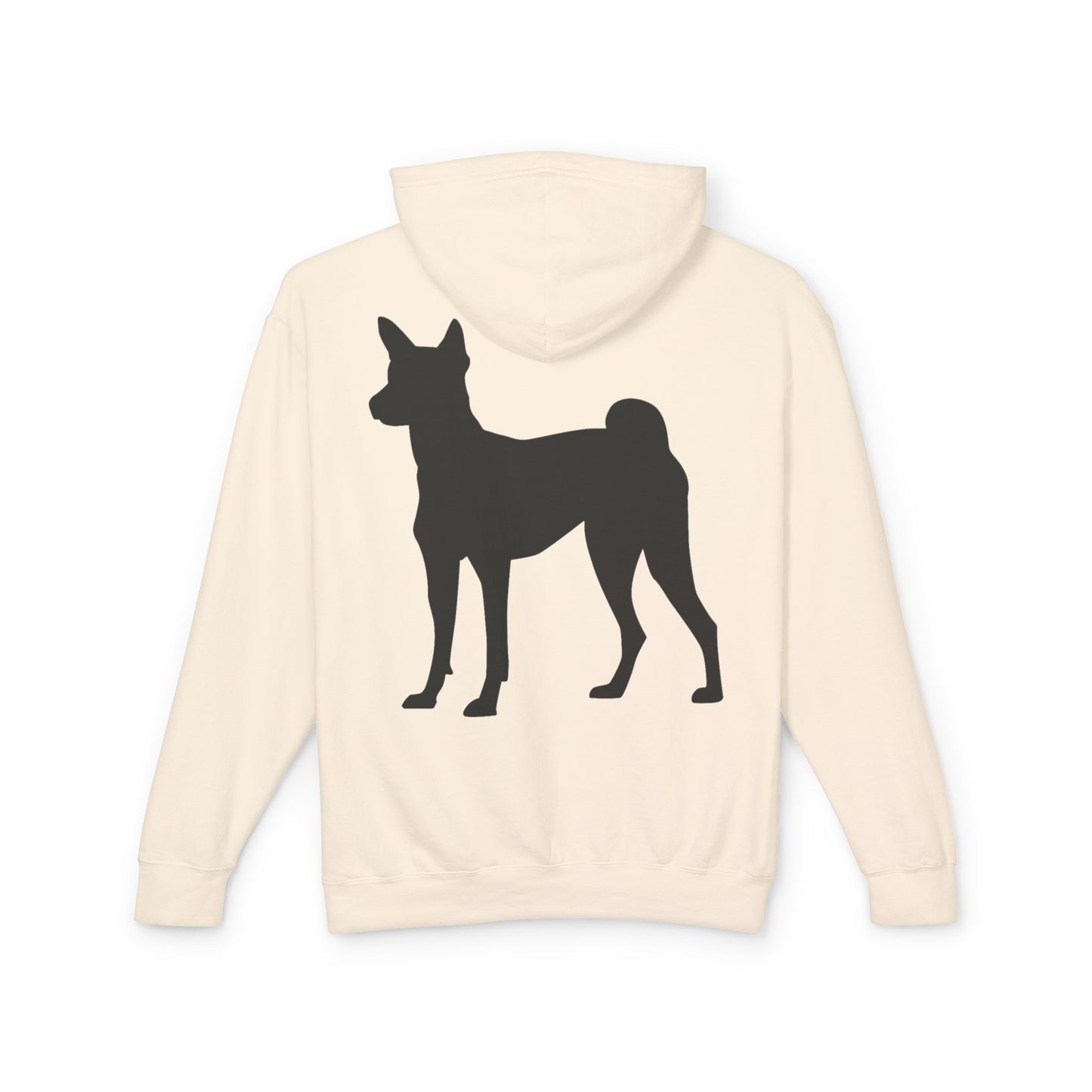 Basenji Silhouette Unisex Lightweight Hoodie