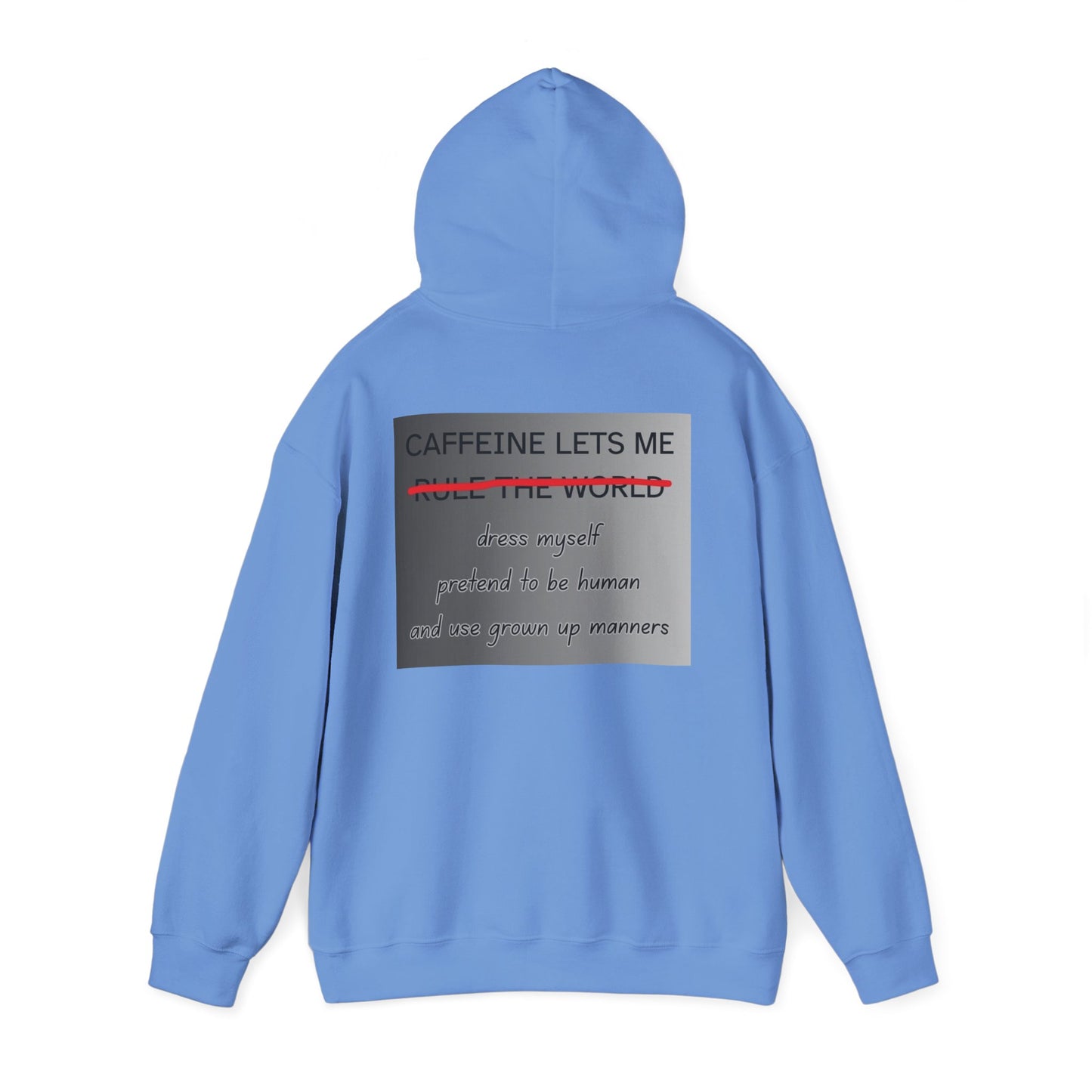 Caffeine Lets Me Unisex Hoodie