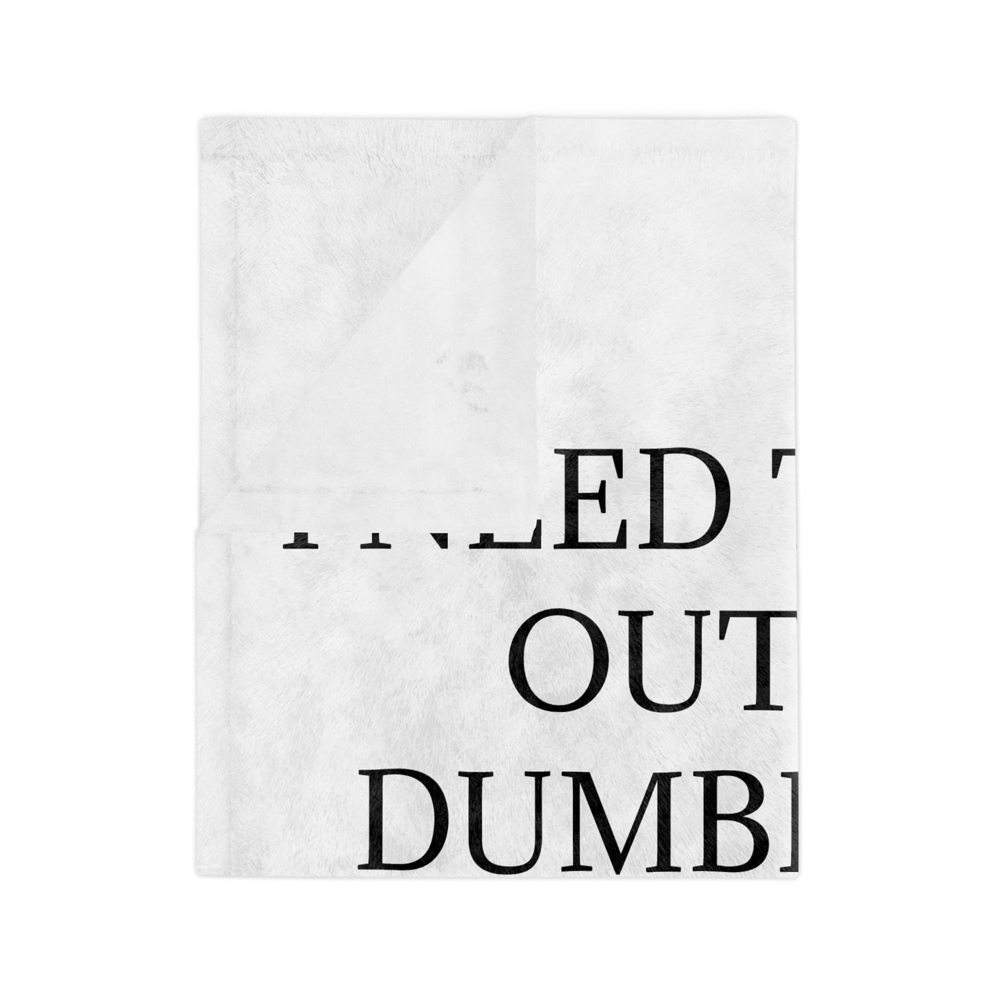 Dumbrella Velveteen Microfiber Blanket