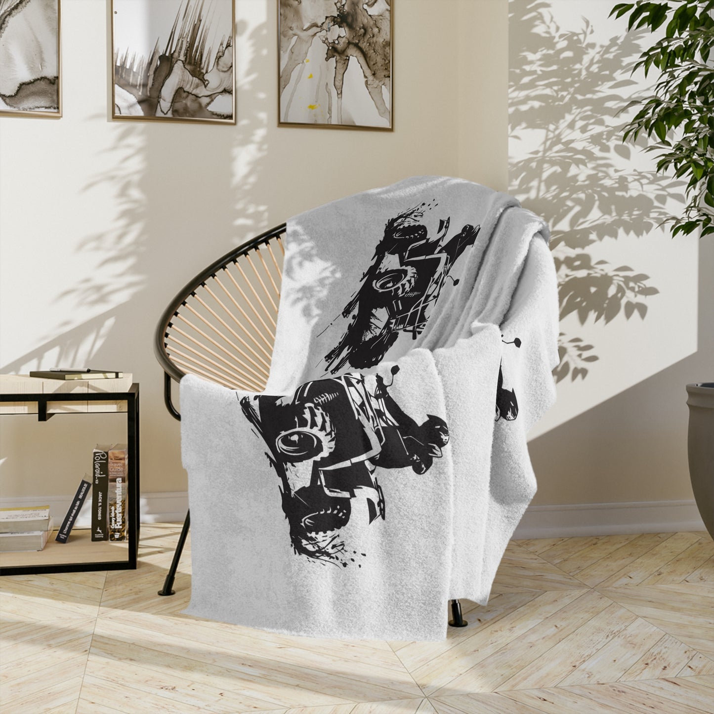 Slingin' Mud Quad Velveteen Microfiber Blanket