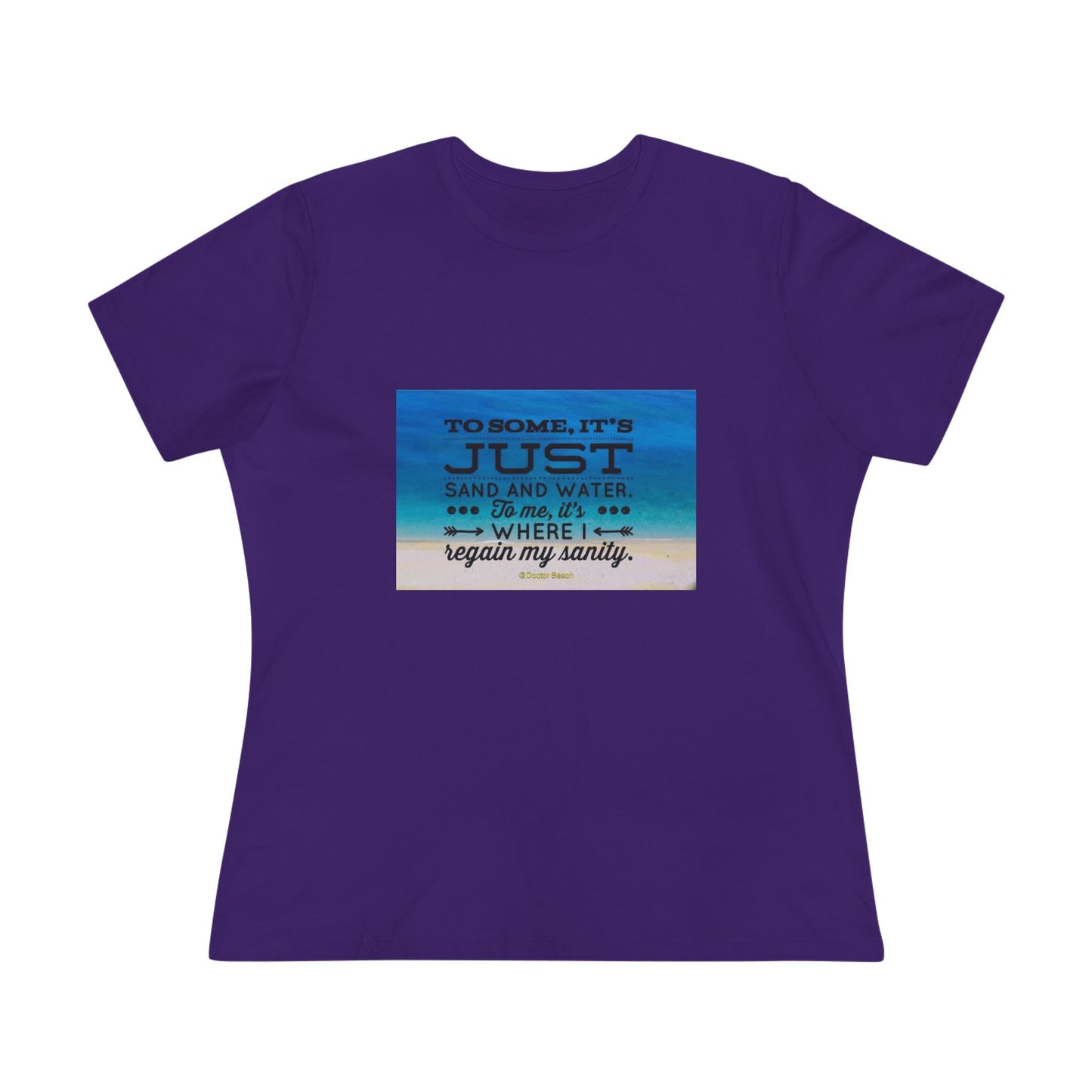 Dr. Beach Women's Short Sleeve Crewneck Tee
