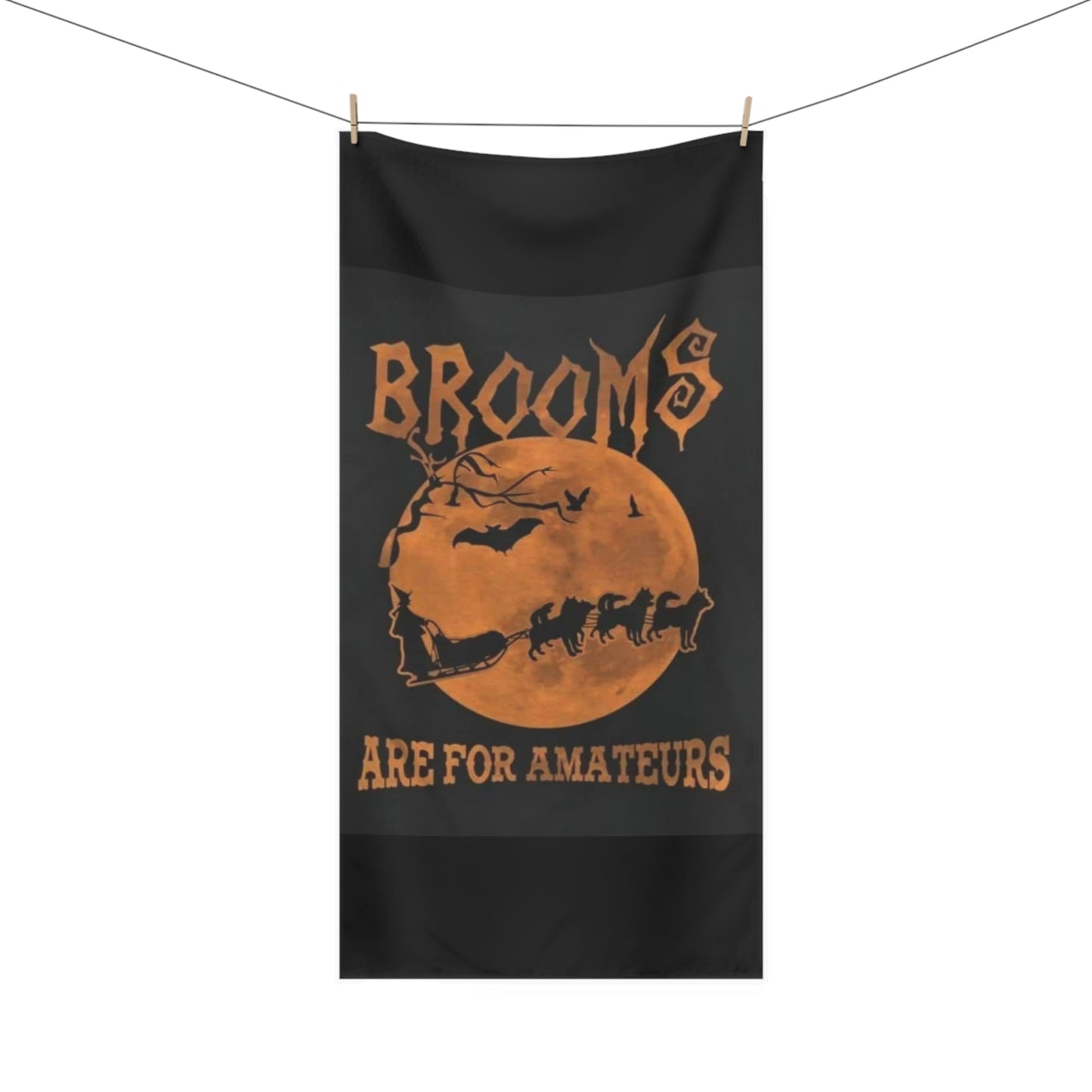 Brooms Are For Amateurs Mink-Cotton Beach Towel