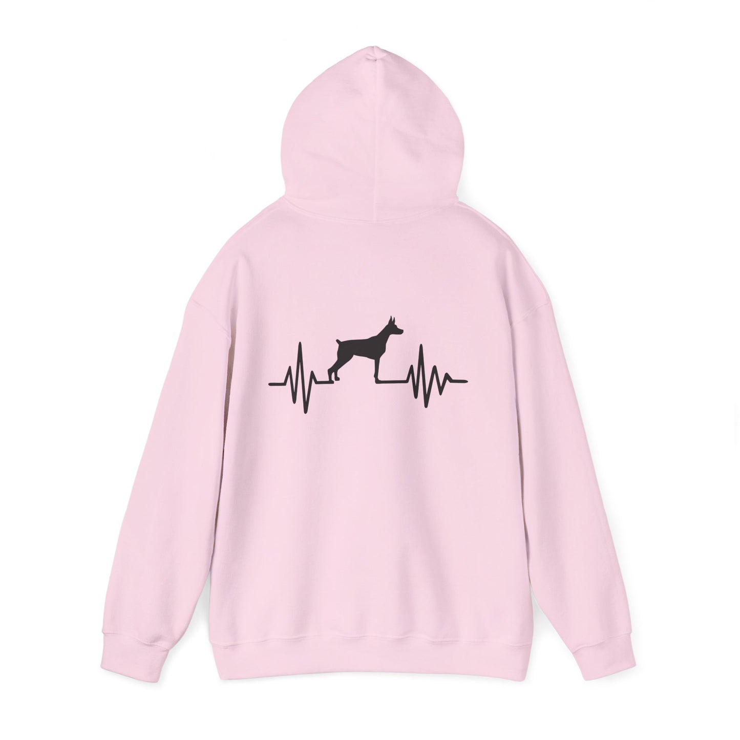 My Heart Beats For Dobermans Unisex Hoodie