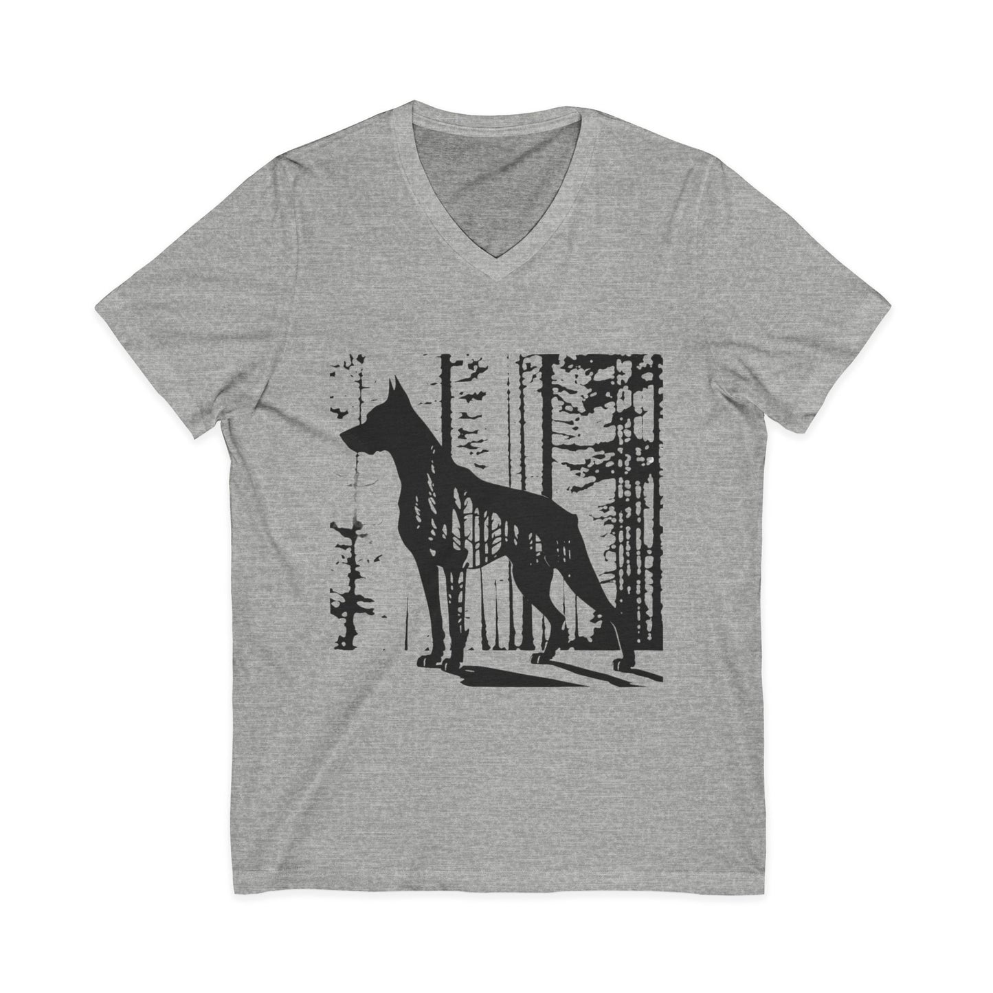 Guardian Of The Forest Unisex Short Sleeve V-Neck Tee