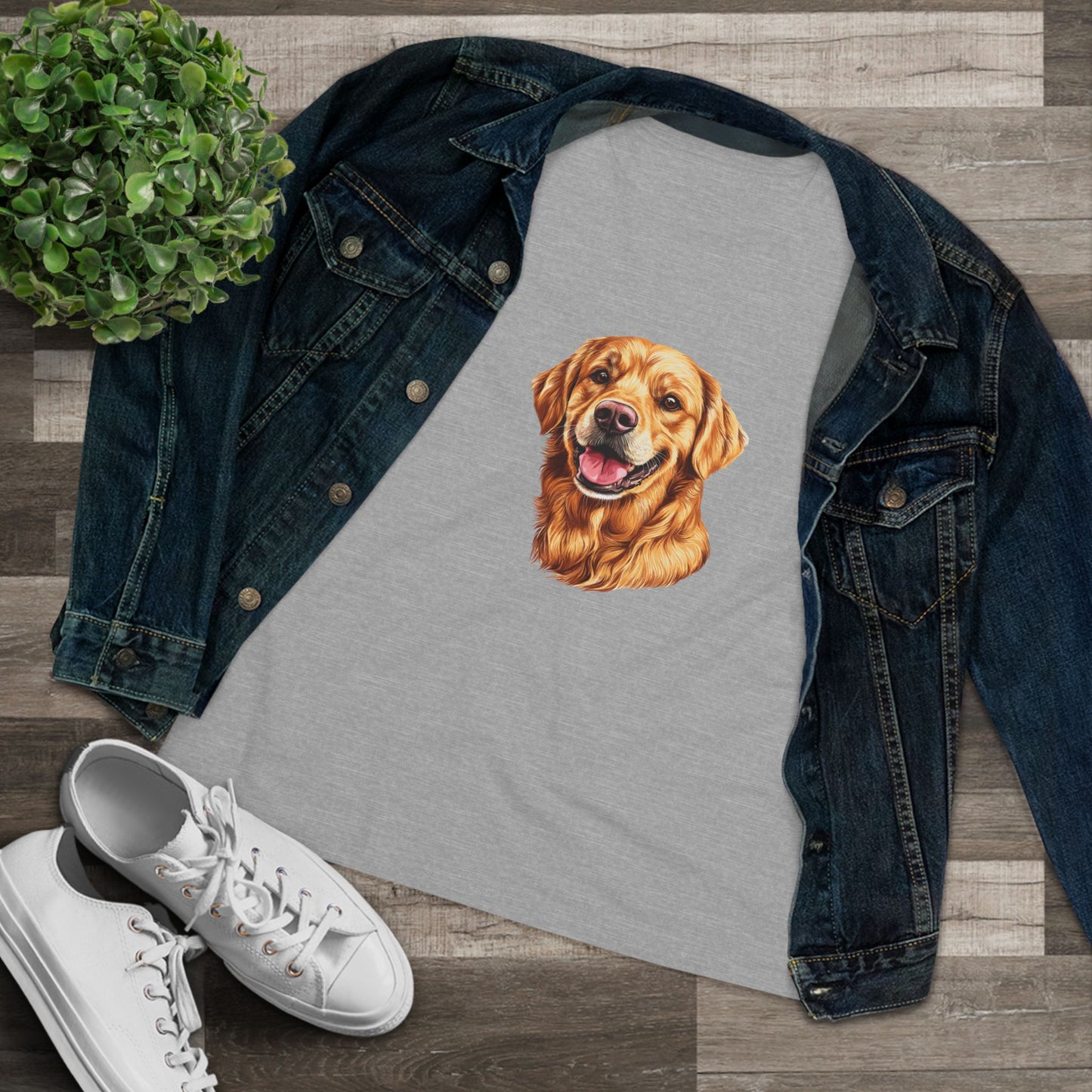 Golden Head Women's Short Sleeve Crewneck Tee