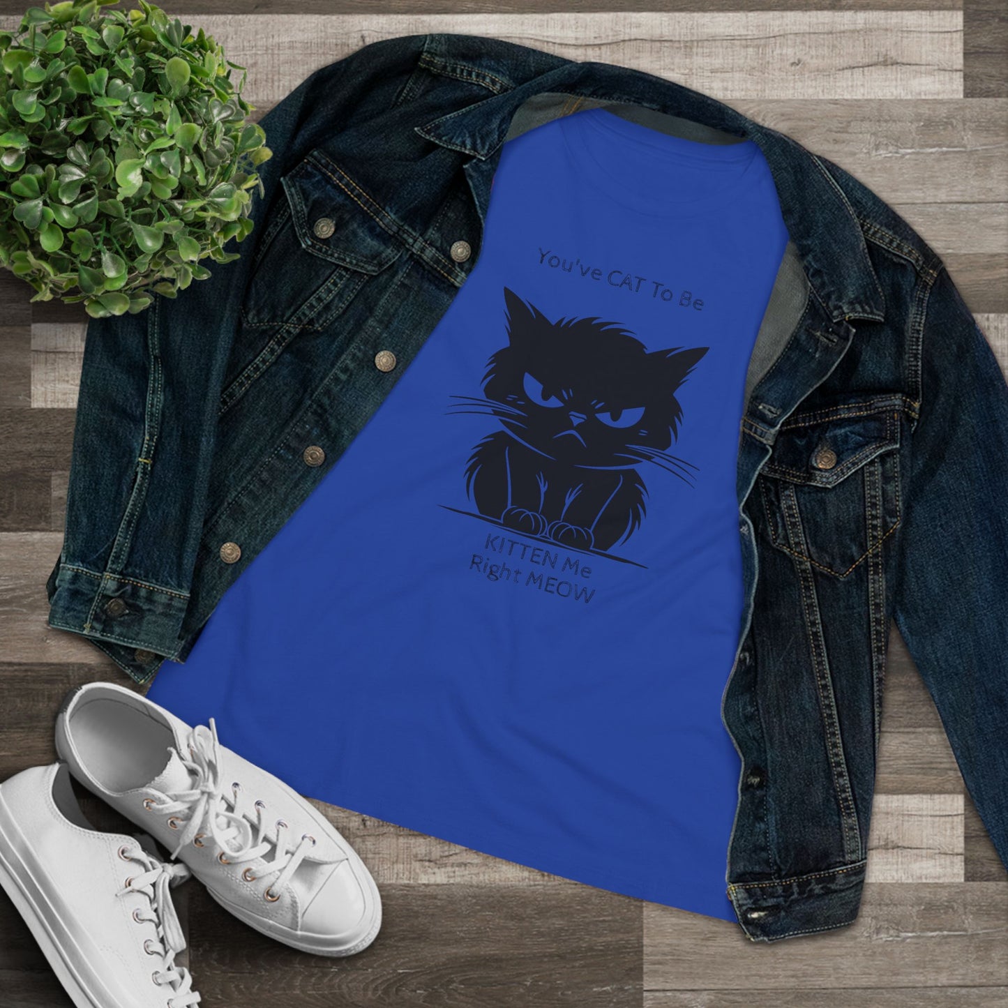 KITTEN Me Women's Short Sleeve Crewneck Tee