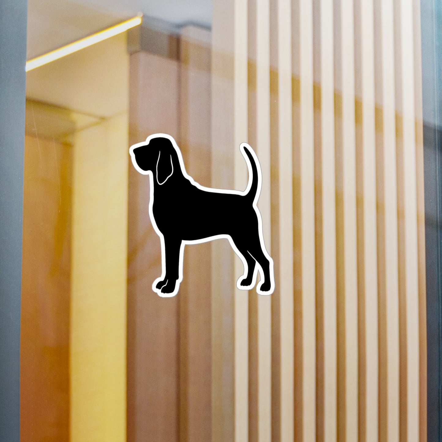 Bloodhound Silhouette Vinyl Decal
