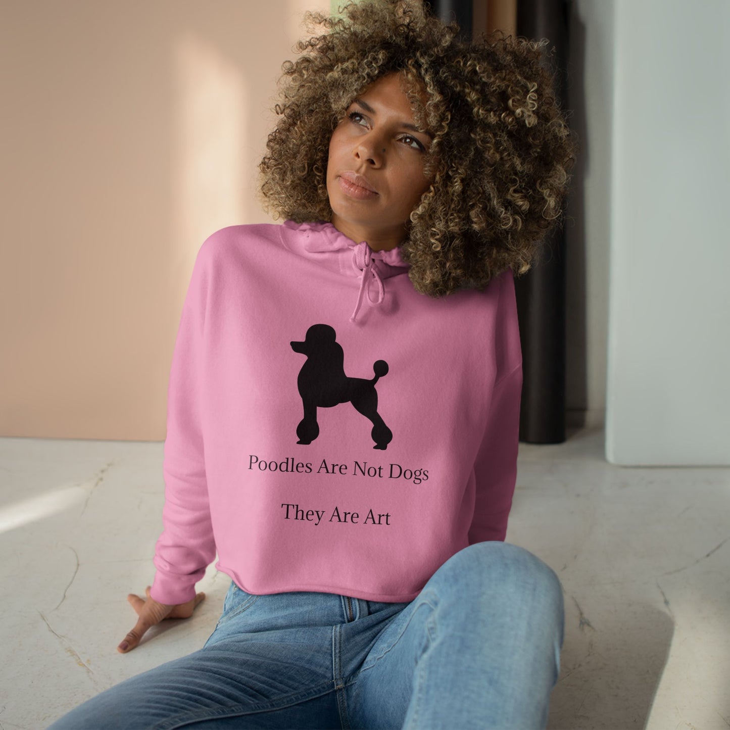 Not Dogs Women's Crop Hoodie