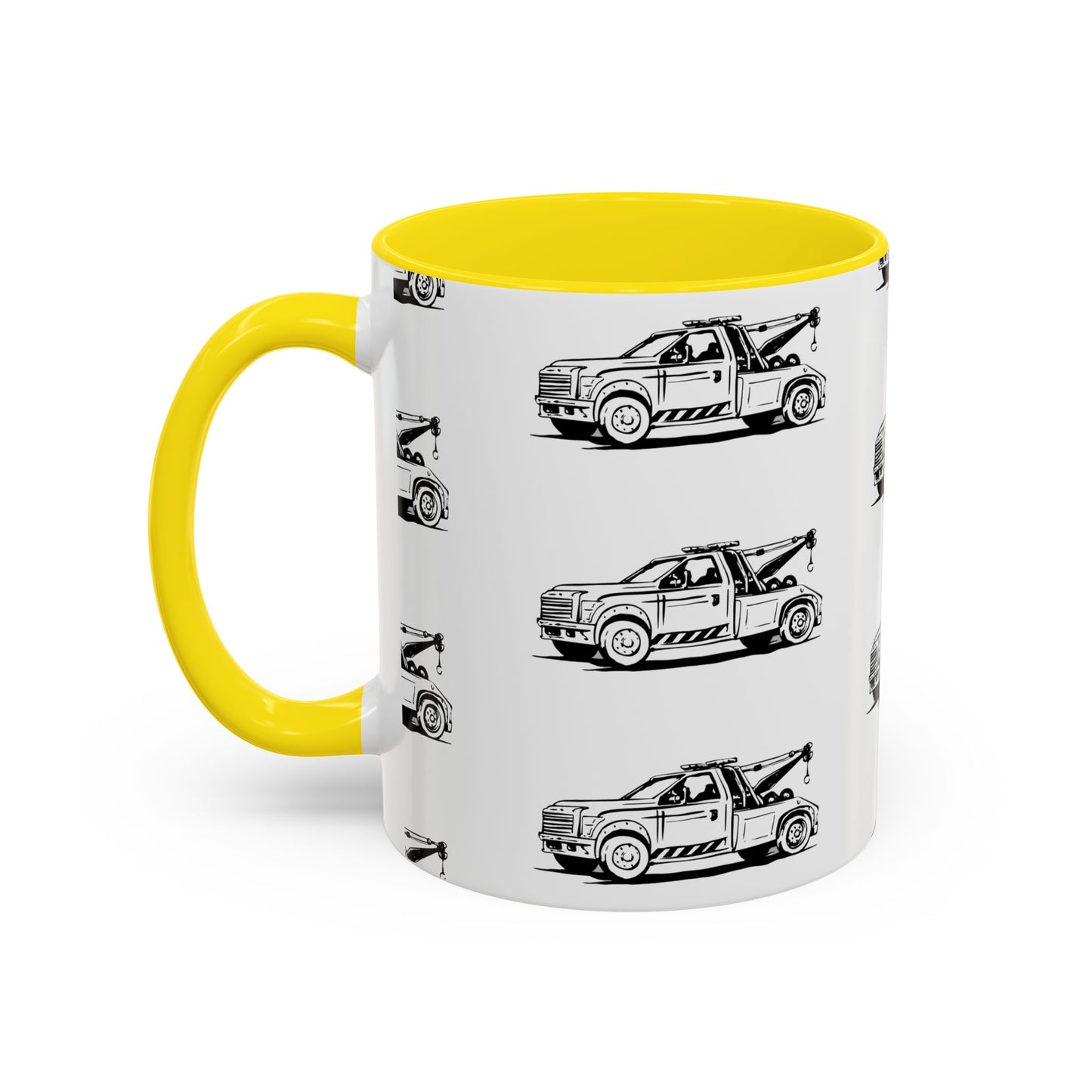 Wheel Lift Tow Truck 2-Tone Coffee Mug