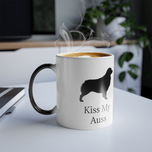 Kiss My Auss Color Changing Mug